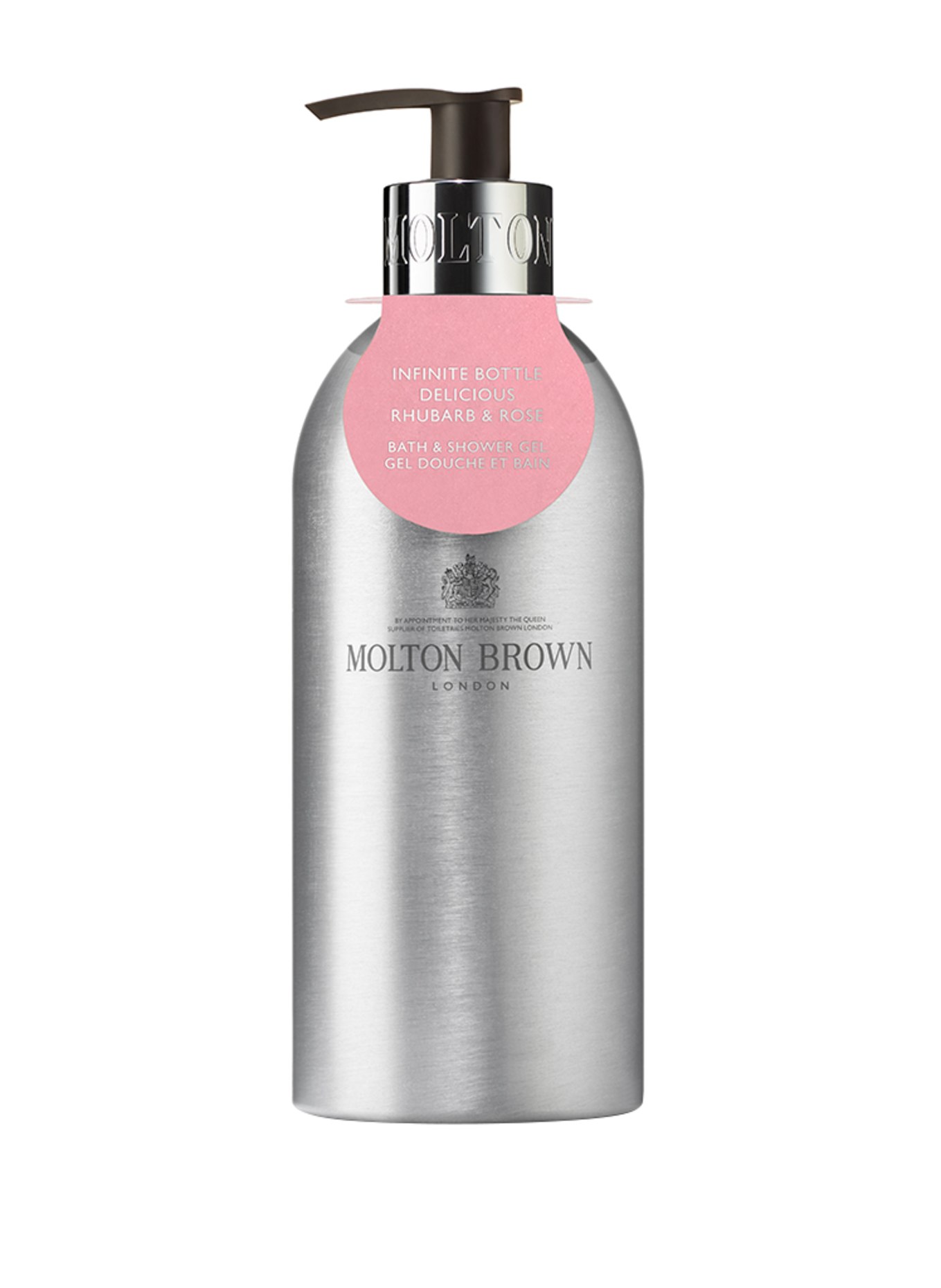 MOLTON BROWN INFINITE BOTTLE DÉLICIEUSE RHUBARBE ET ROSE