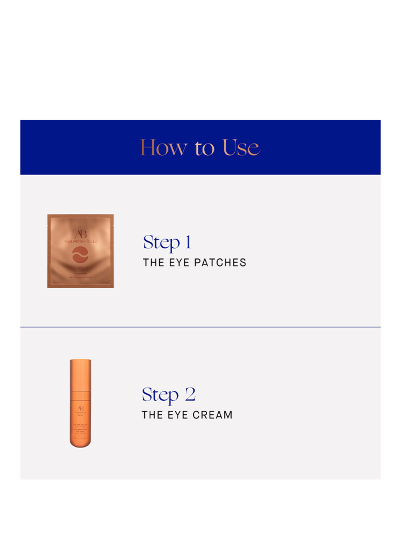 Augustinus Bader THE EYE REJUVENATING KIT