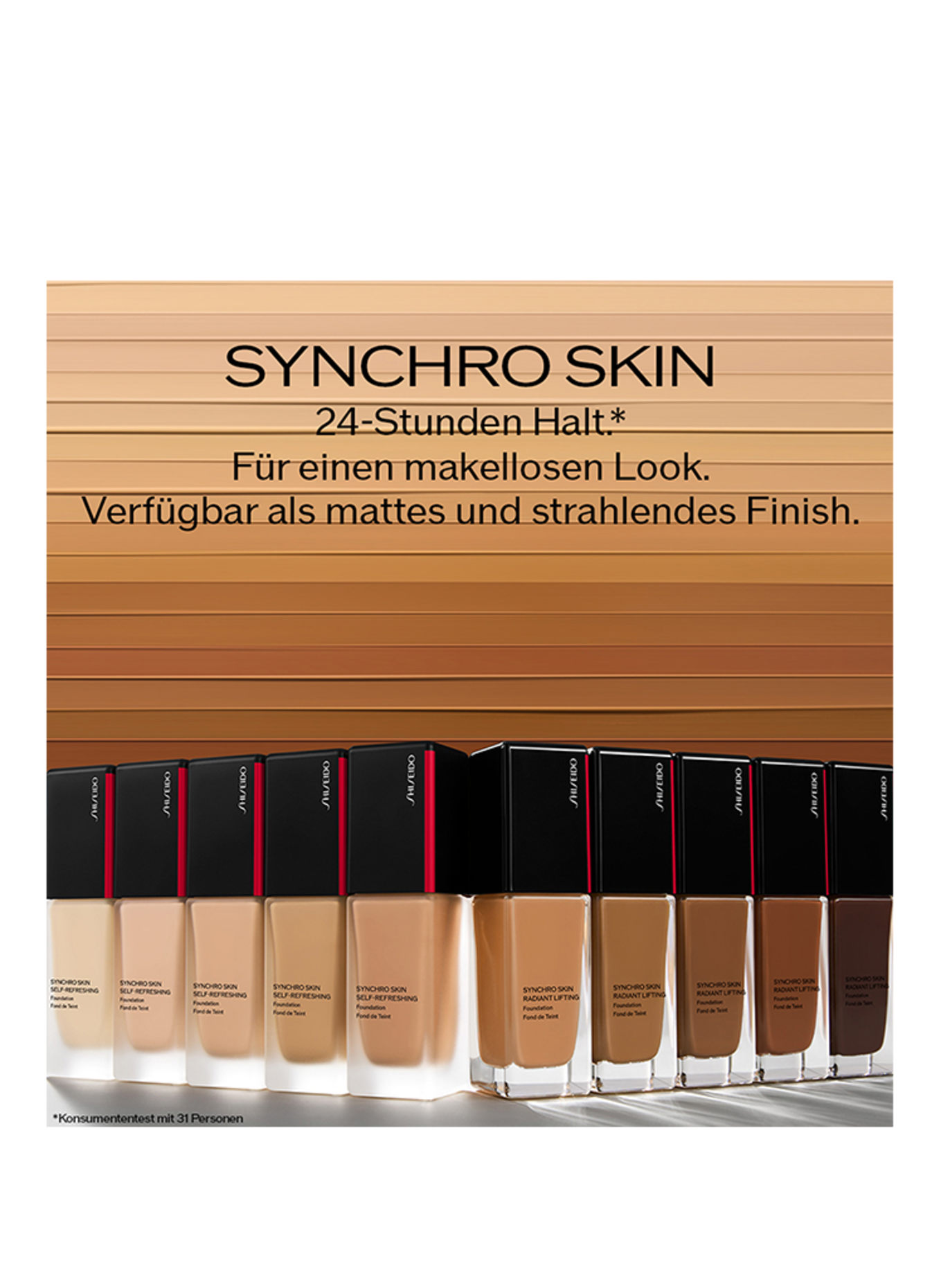 SHISEIDO SYNCHRO SKIN RADIANT LIFTING: 450 COPPER