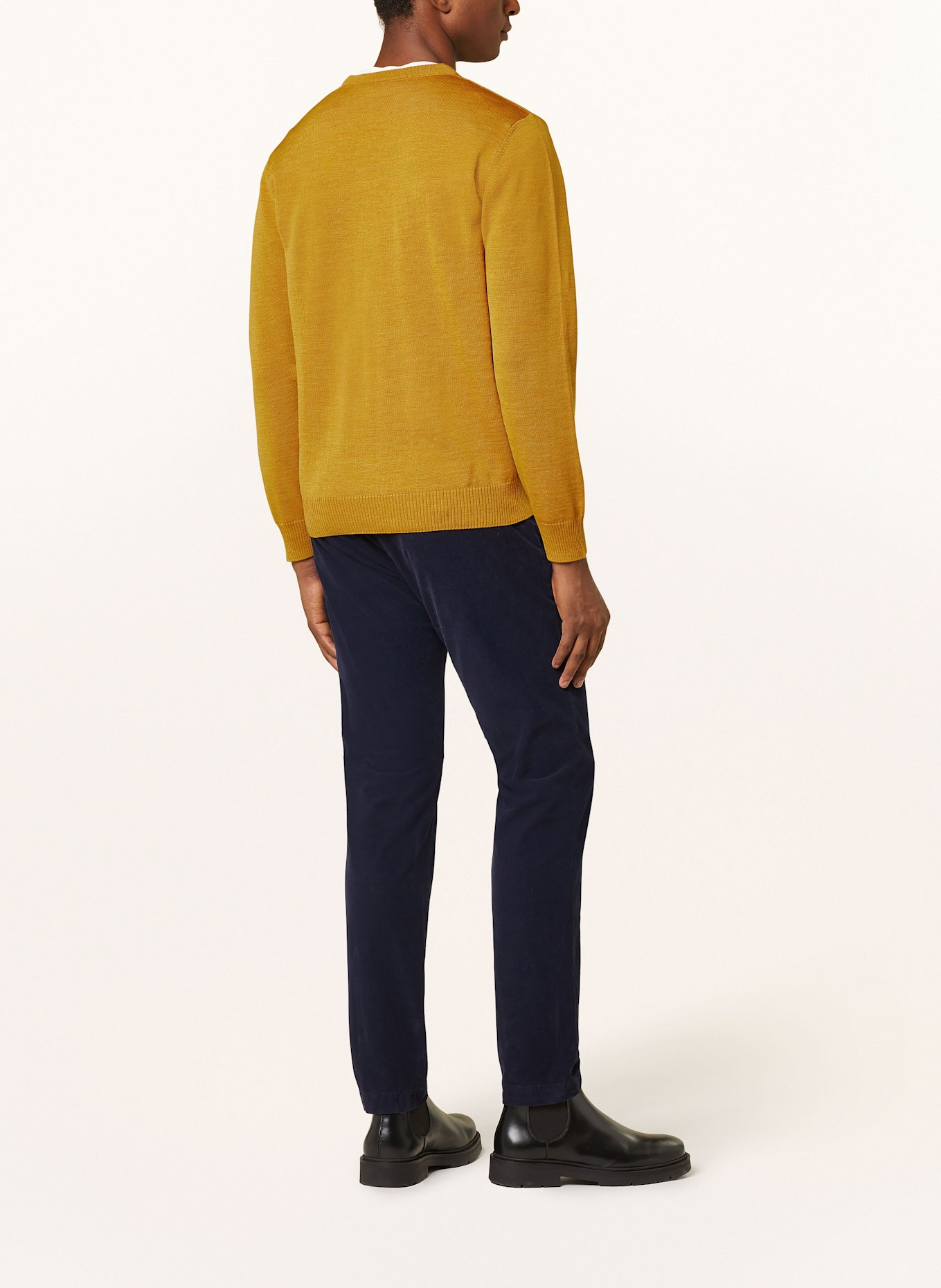 MAERZ MUENCHEN Pullover: DUNKELGELB