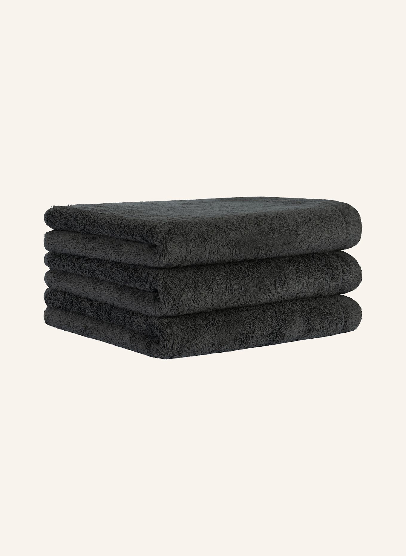 Cawö Towel LIFESTYLE: BLACK