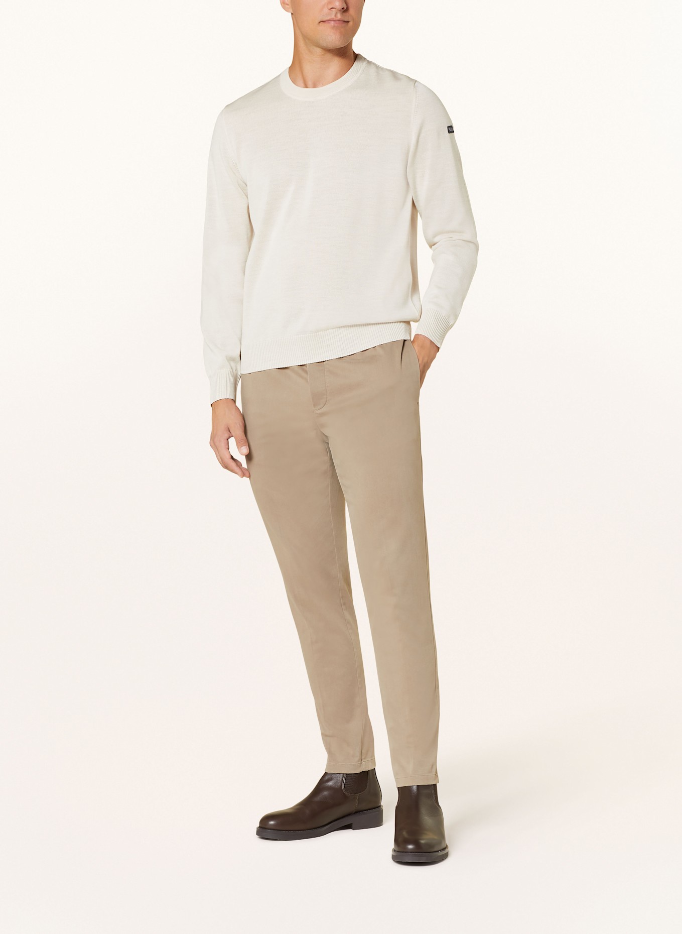 MAERZ MUENCHEN Pullover: BEIGE