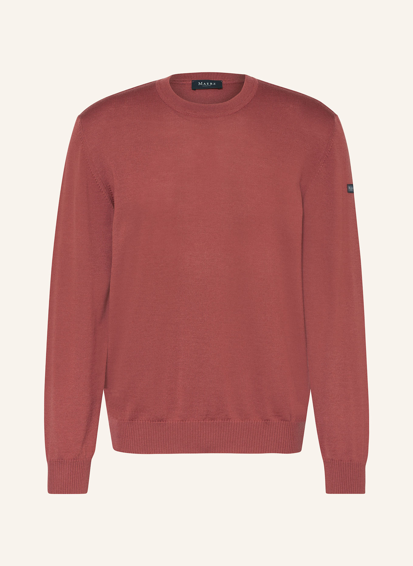MAERZ MUENCHEN Pullover: DUNKELROT