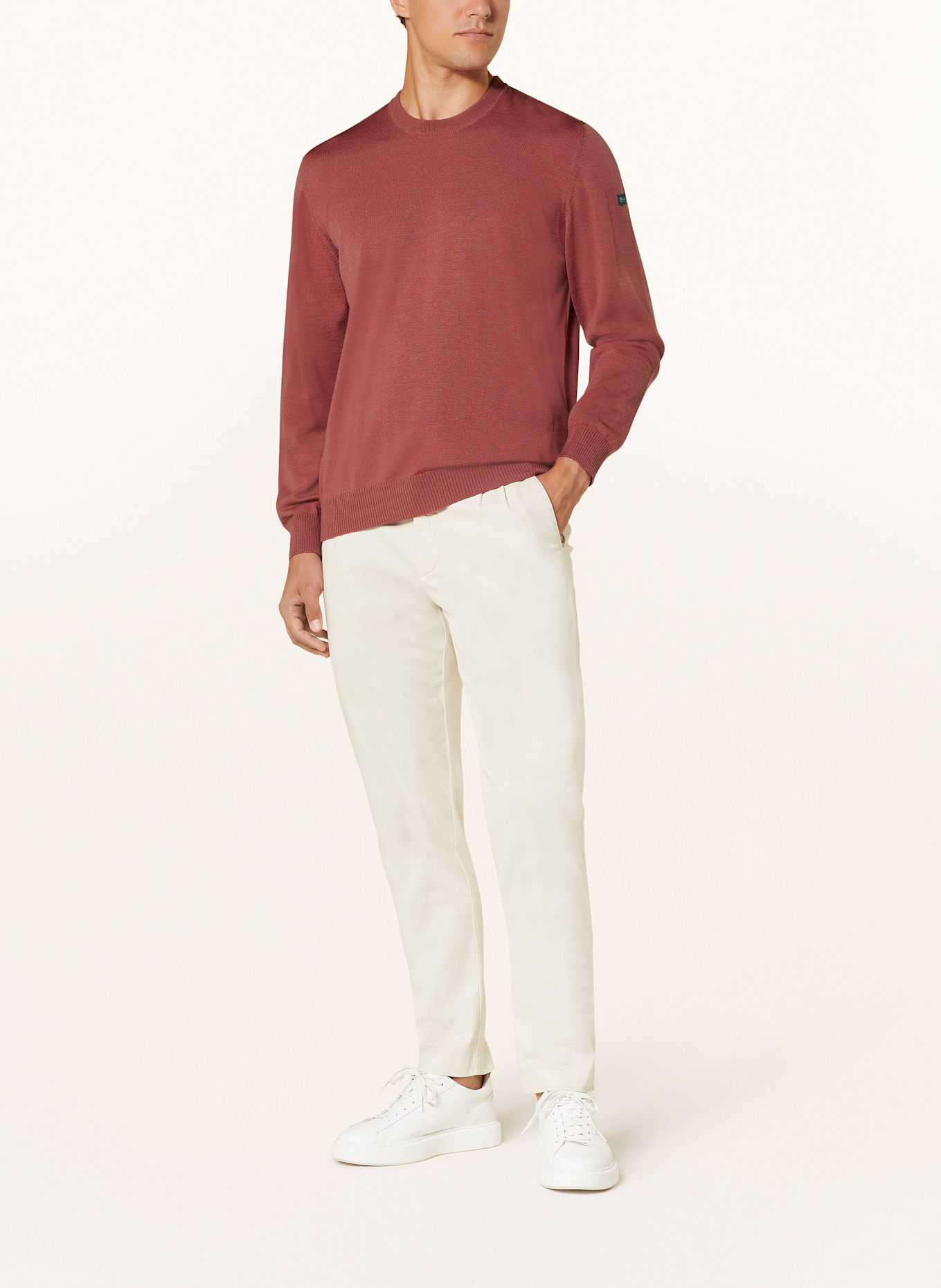 MAERZ MUENCHEN Pullover: DUNKELROT