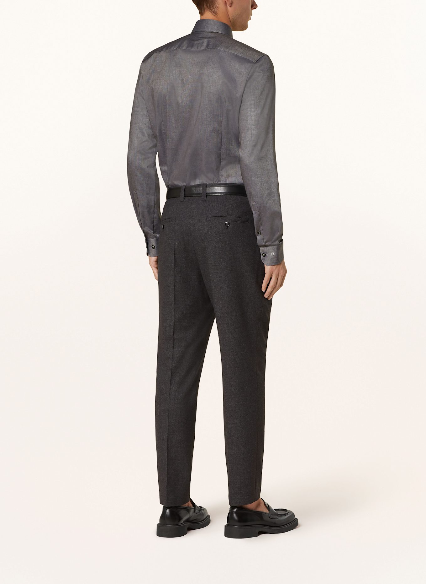 OLYMP Koszula No. Six super slim: CZARNY