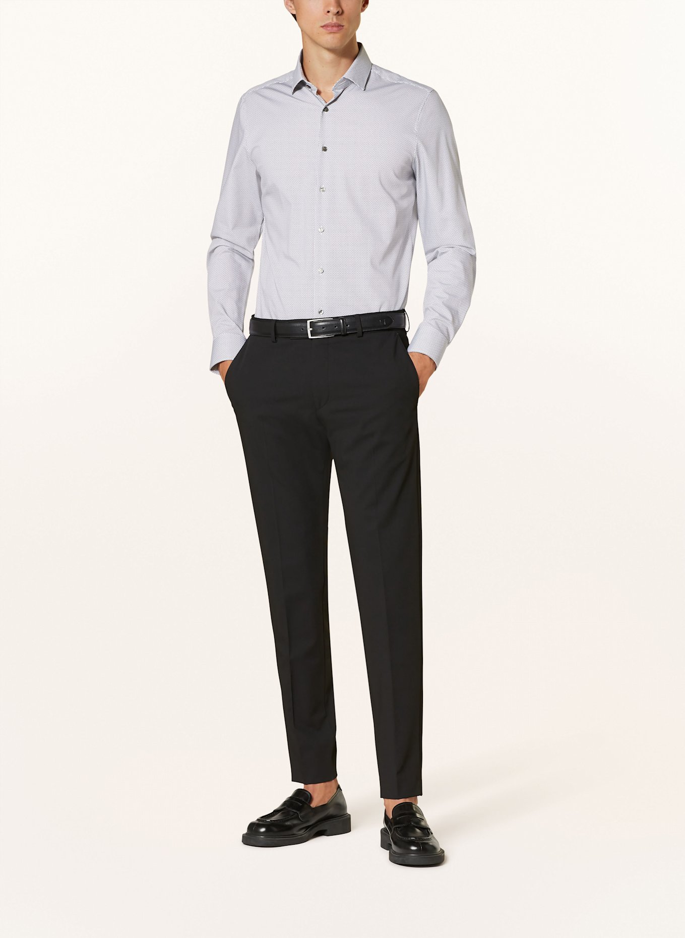 OLYMP Hemd Level Five body fit: WEISS