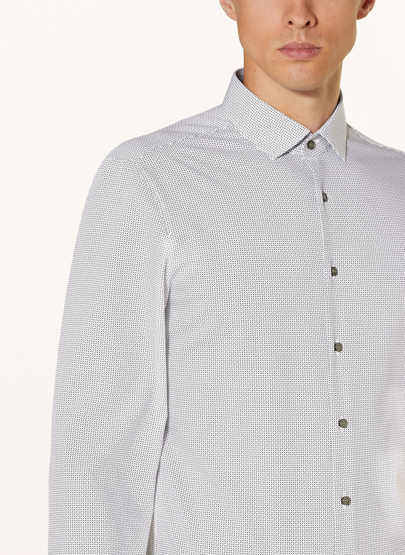 OLYMP Hemd Level Five body fit: WEISS