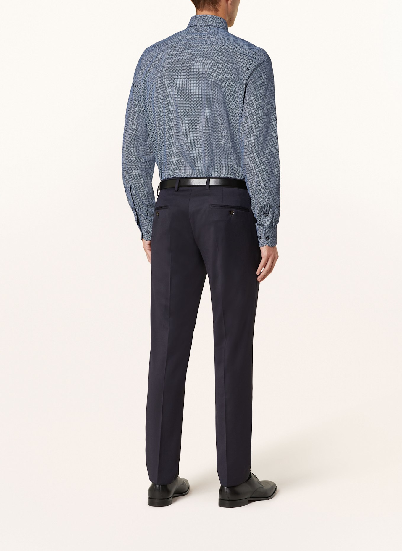 OLYMP Hemd Level Five body fit: DUNKELBLAU