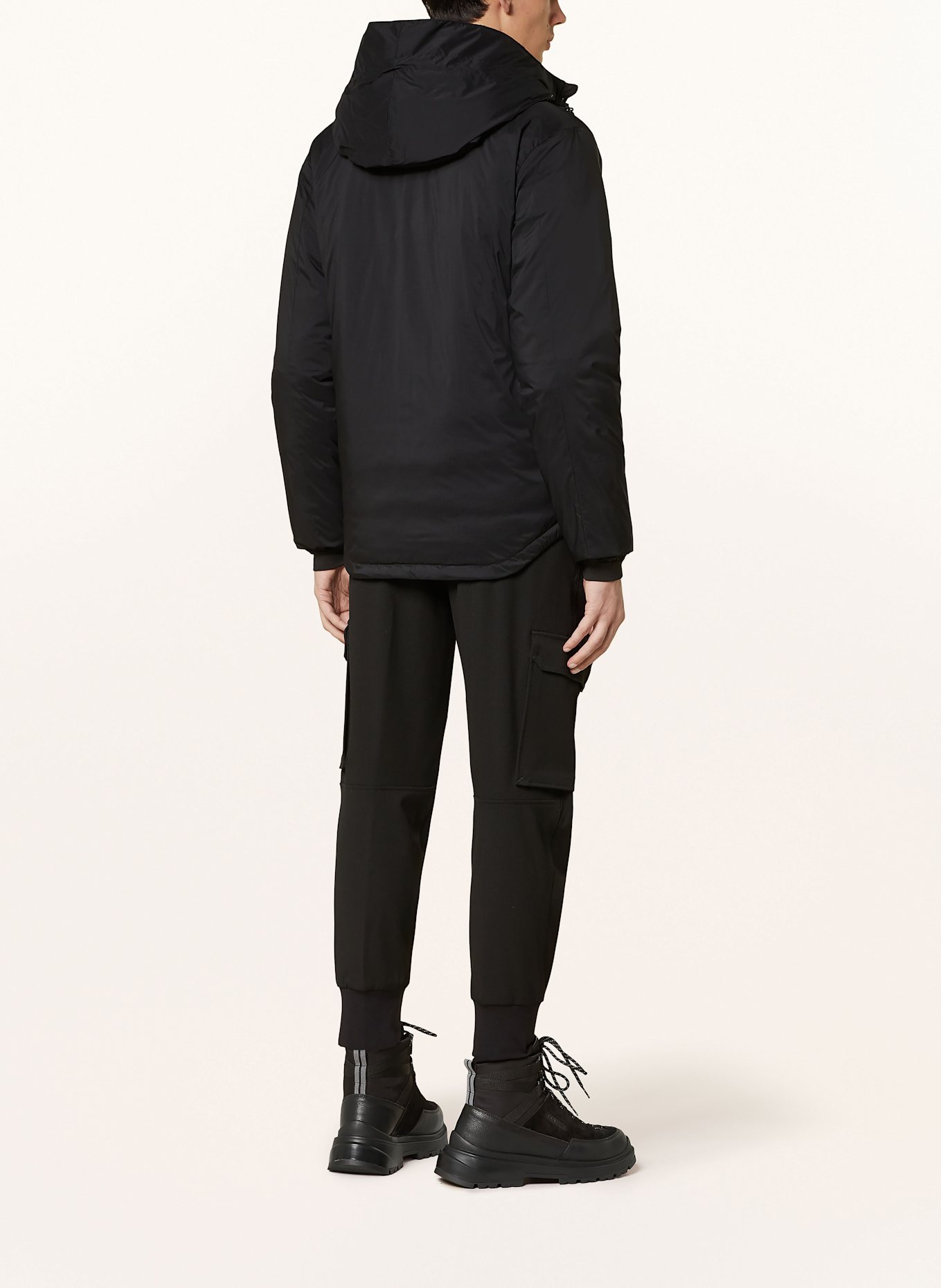 CANADA GOOSE Down jacket LODGE in black