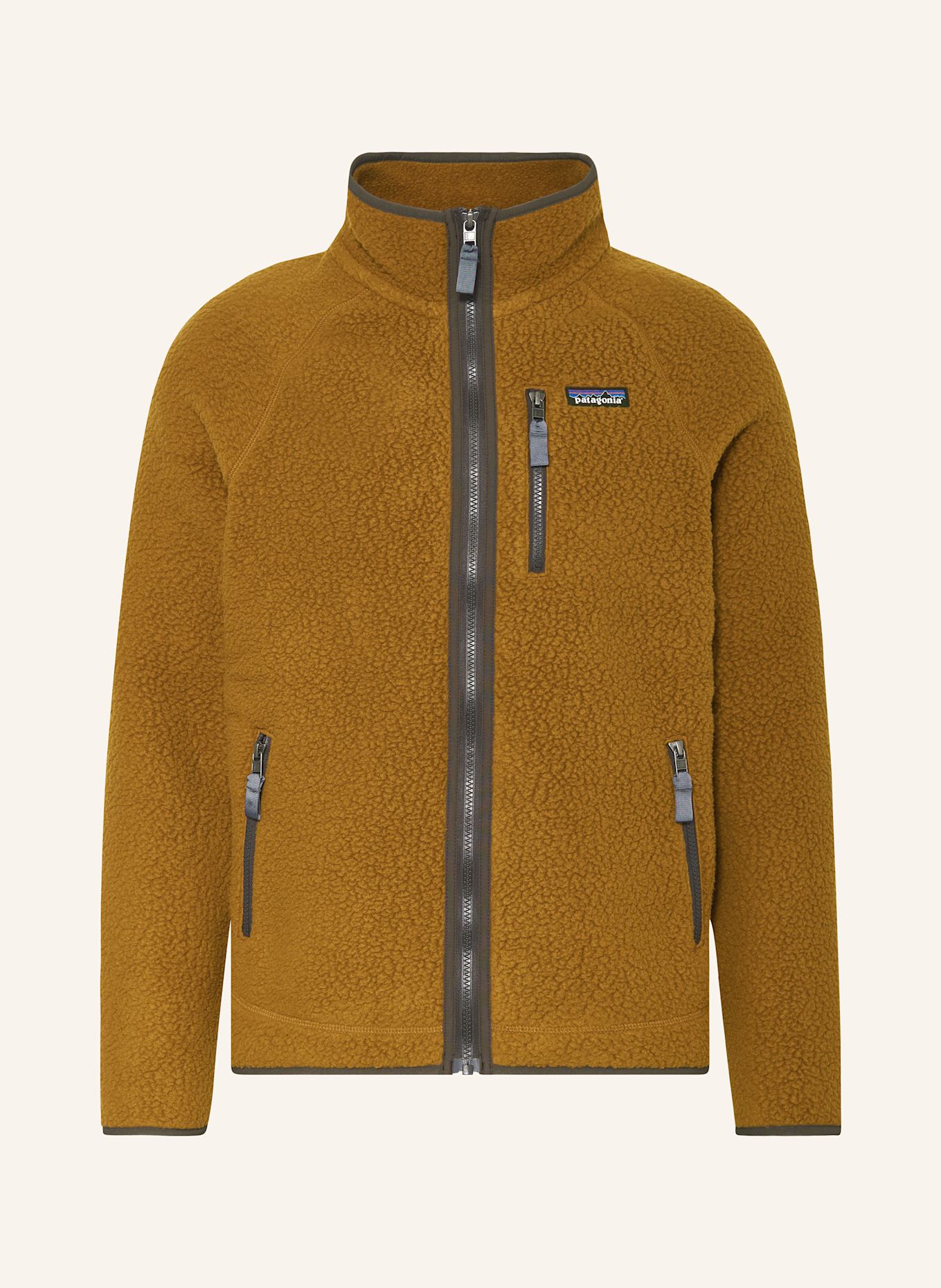 patagonia Fleece jacket RETRO PILE in brown