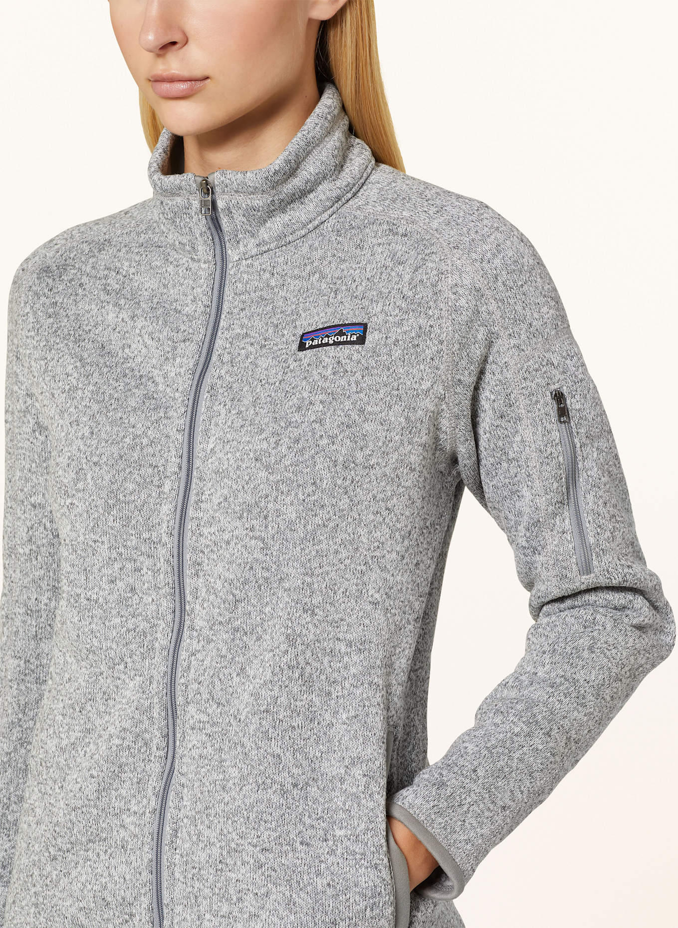 patagonia Fleecejacke BETTER SWEATER in grau