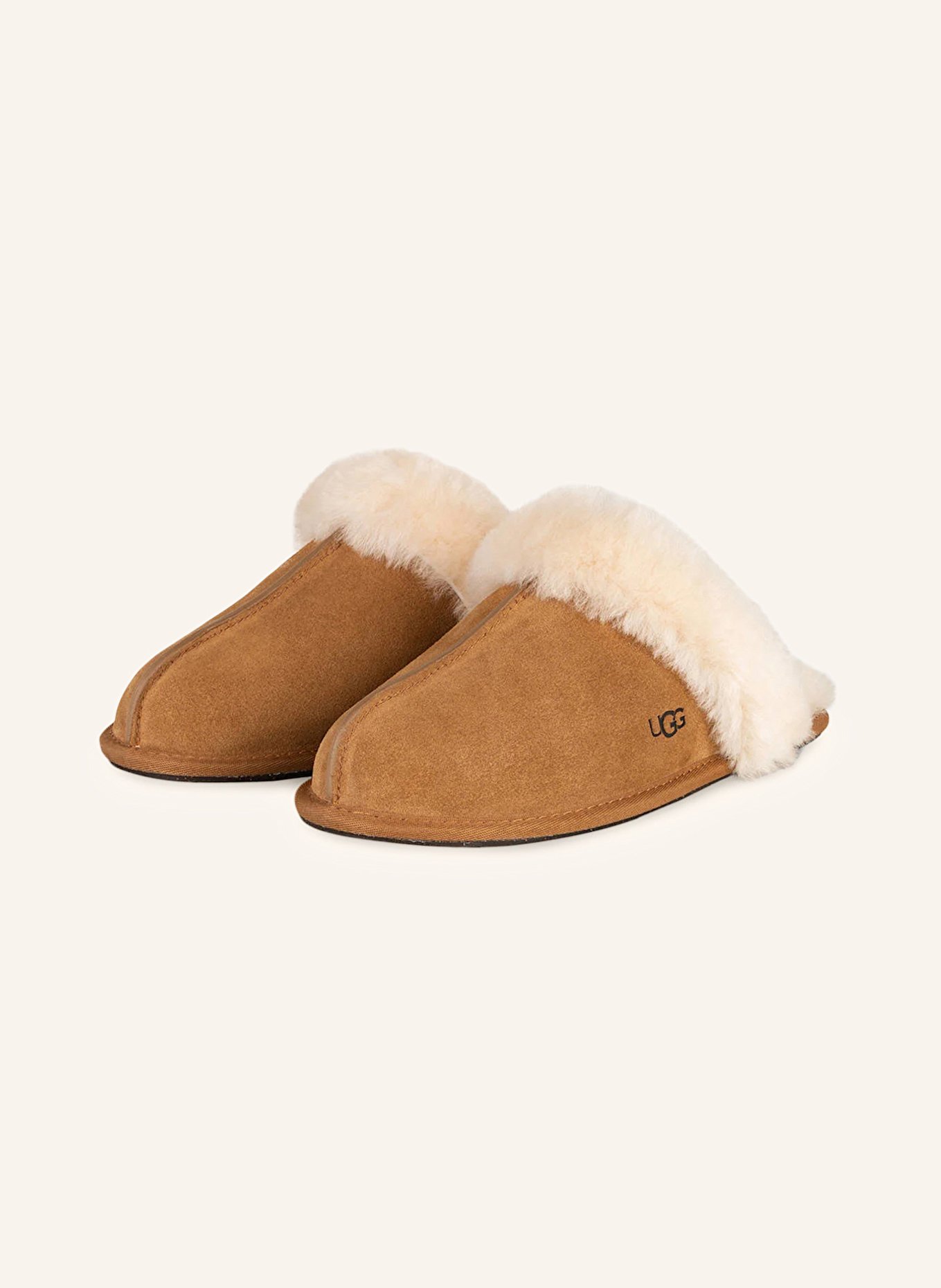 Ugg Boots Damen Hausschuhe UGG Hausschuhe SCUFETTE II In Camel