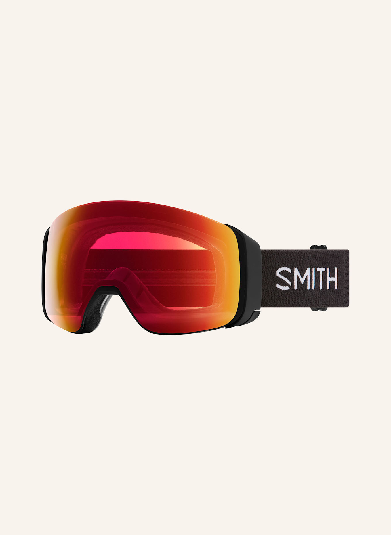 SMITH Skibrille 4D MAG: SCHWARZ / ORANGE / PINK