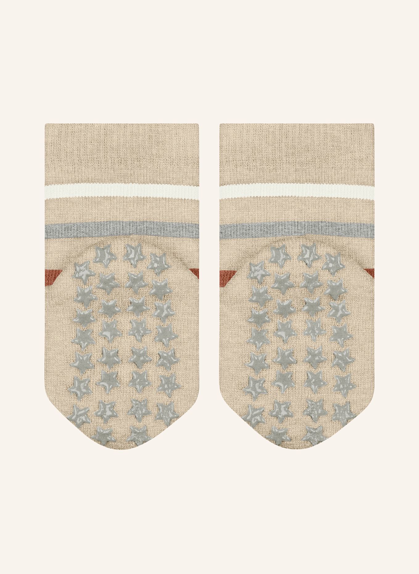 FALKE Stopper socks MULTI STRIPE: 4651 sand mel.