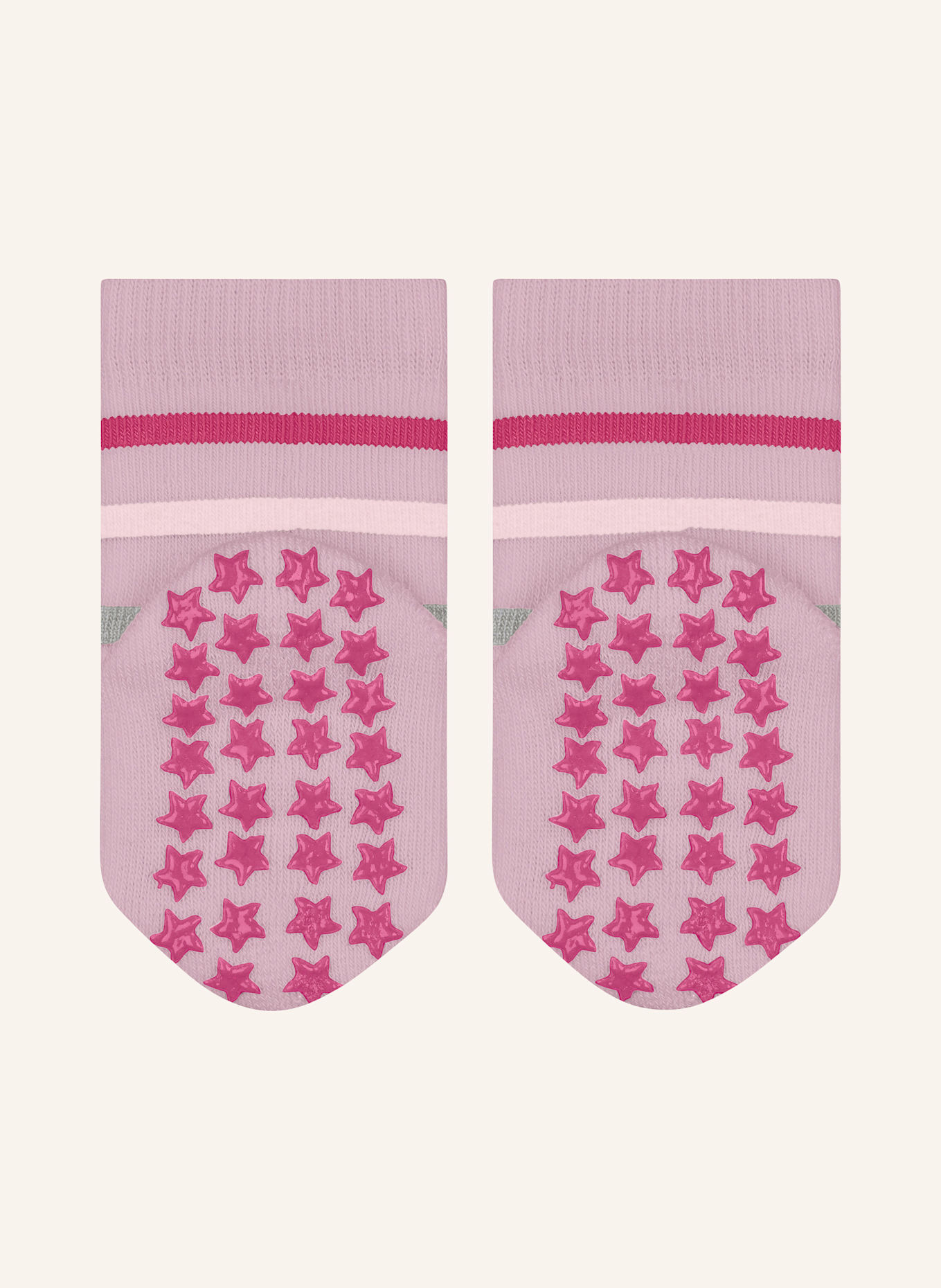 FALKE Stoppersocken MULTI STRIPE: 8666 ROSEWATER