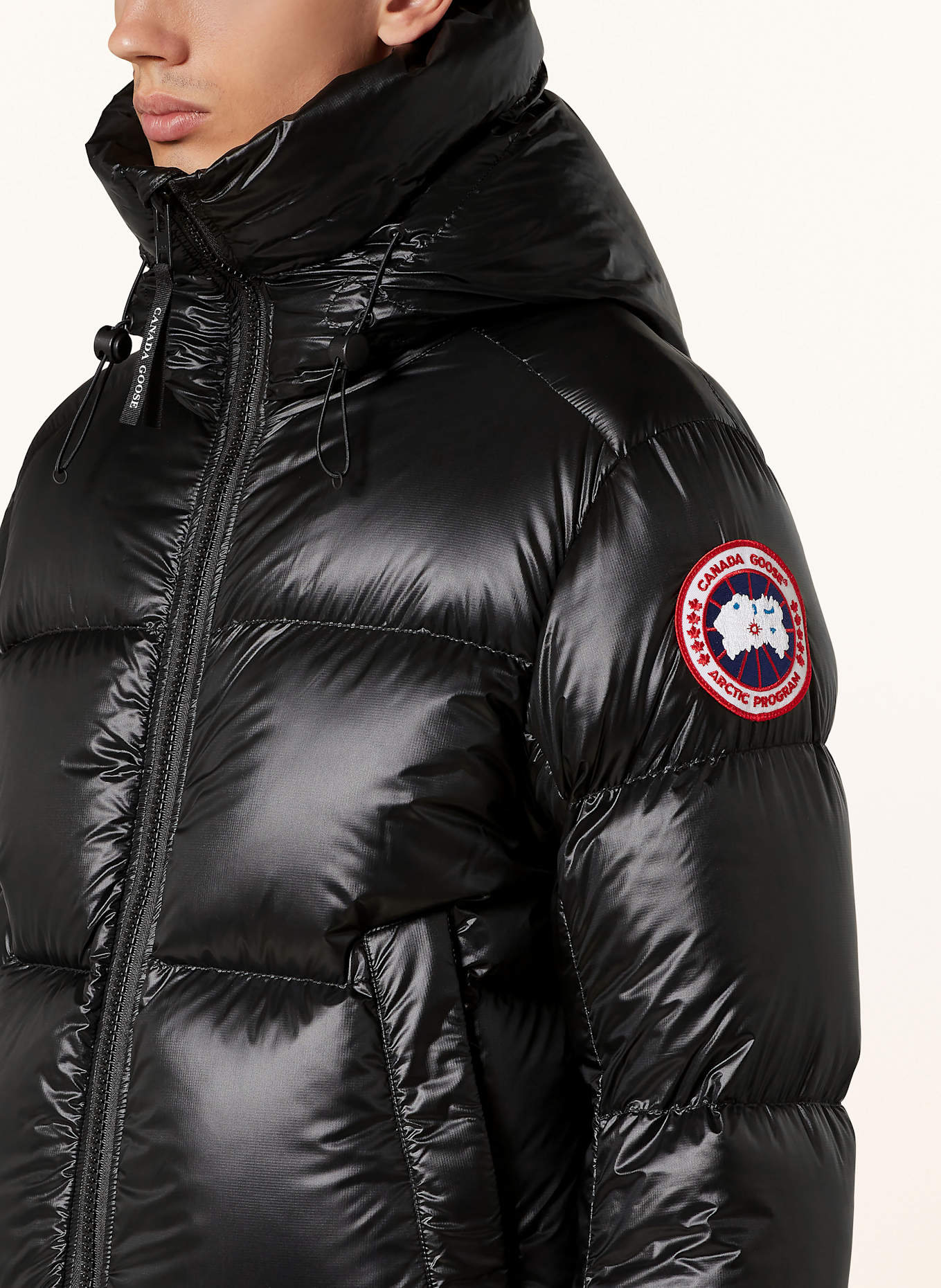 Used canada goose down coats top
