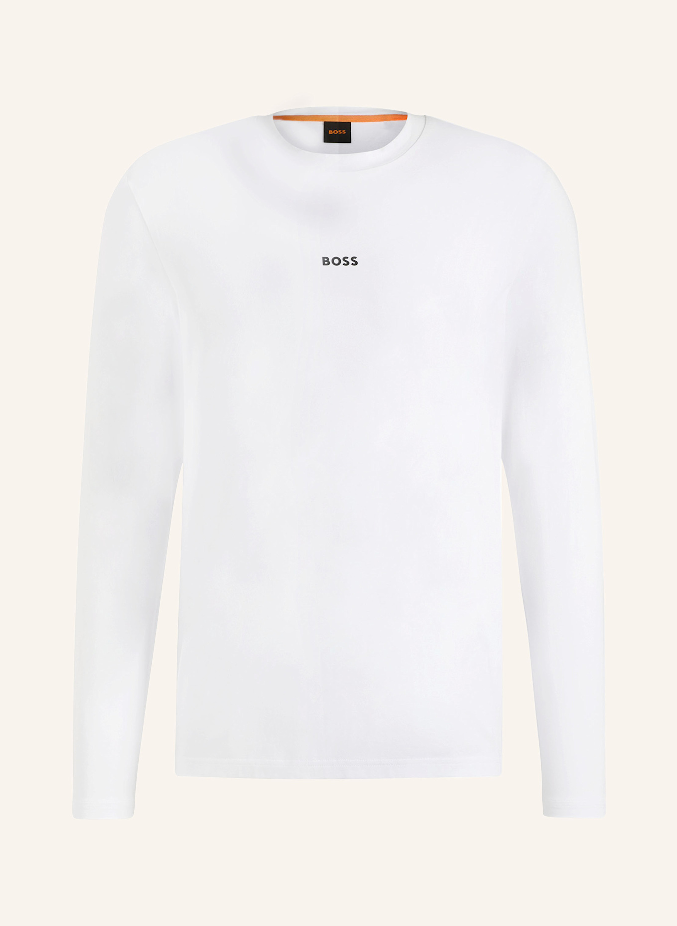 BOSS Longsleeve TCHARK: ECRU