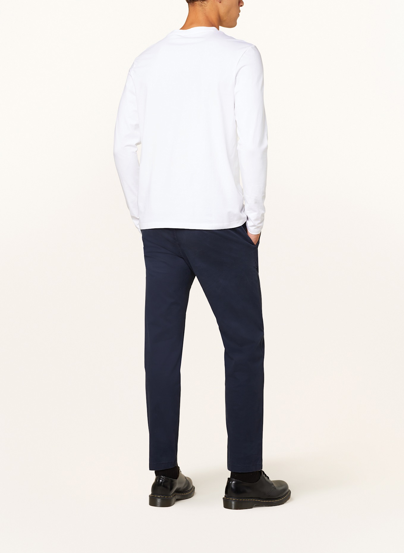 BOSS Longsleeve TCHARK: ECRU