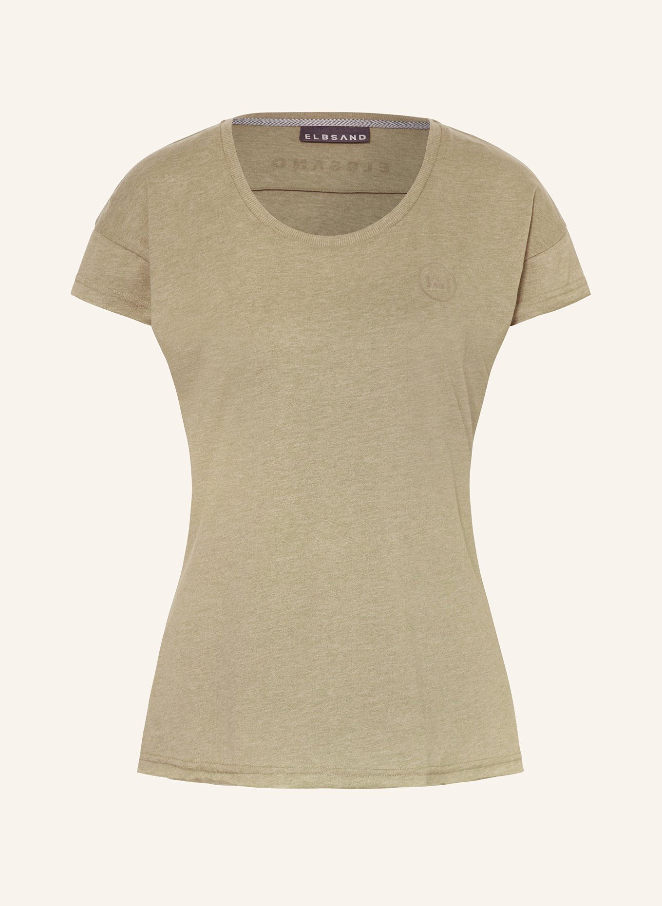ELBSAND T-Shirt RANVA: OLIV