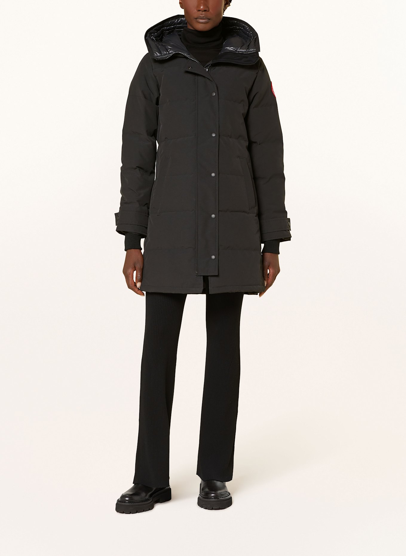 CANADA GOOSE Down parka SHELBURNE in black