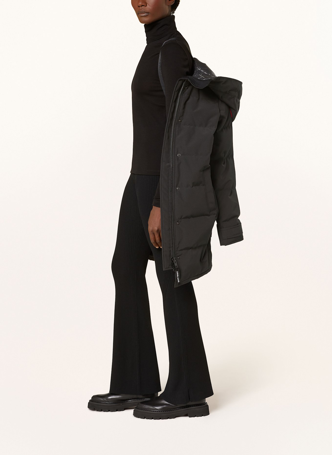 CANADA GOOSE Daunenparka SHELBURNE: SCHWARZ