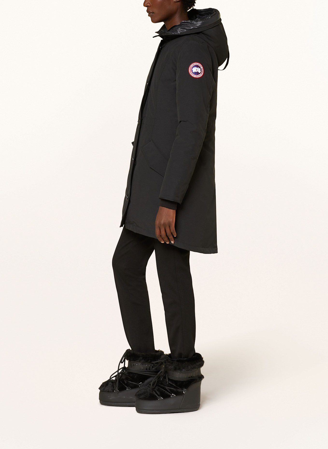 CANADA GOOSE Daunenparka ROSSCLAIR, Farbe: SCHWARZ (Bild 4)