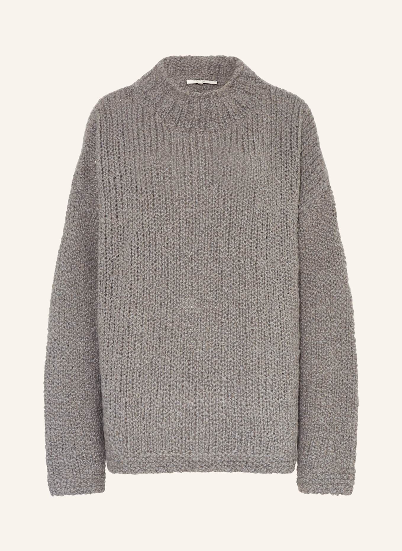 by Aylin Koenig Pullover GRANNY mit Alpaka: GRAU