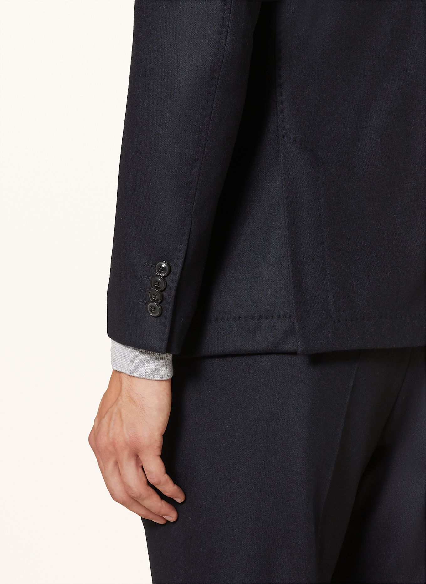 windsor. Cashmere tailored jacket GIRO shaped fit , Color: 401 Dark Blue 401 (Image 6)