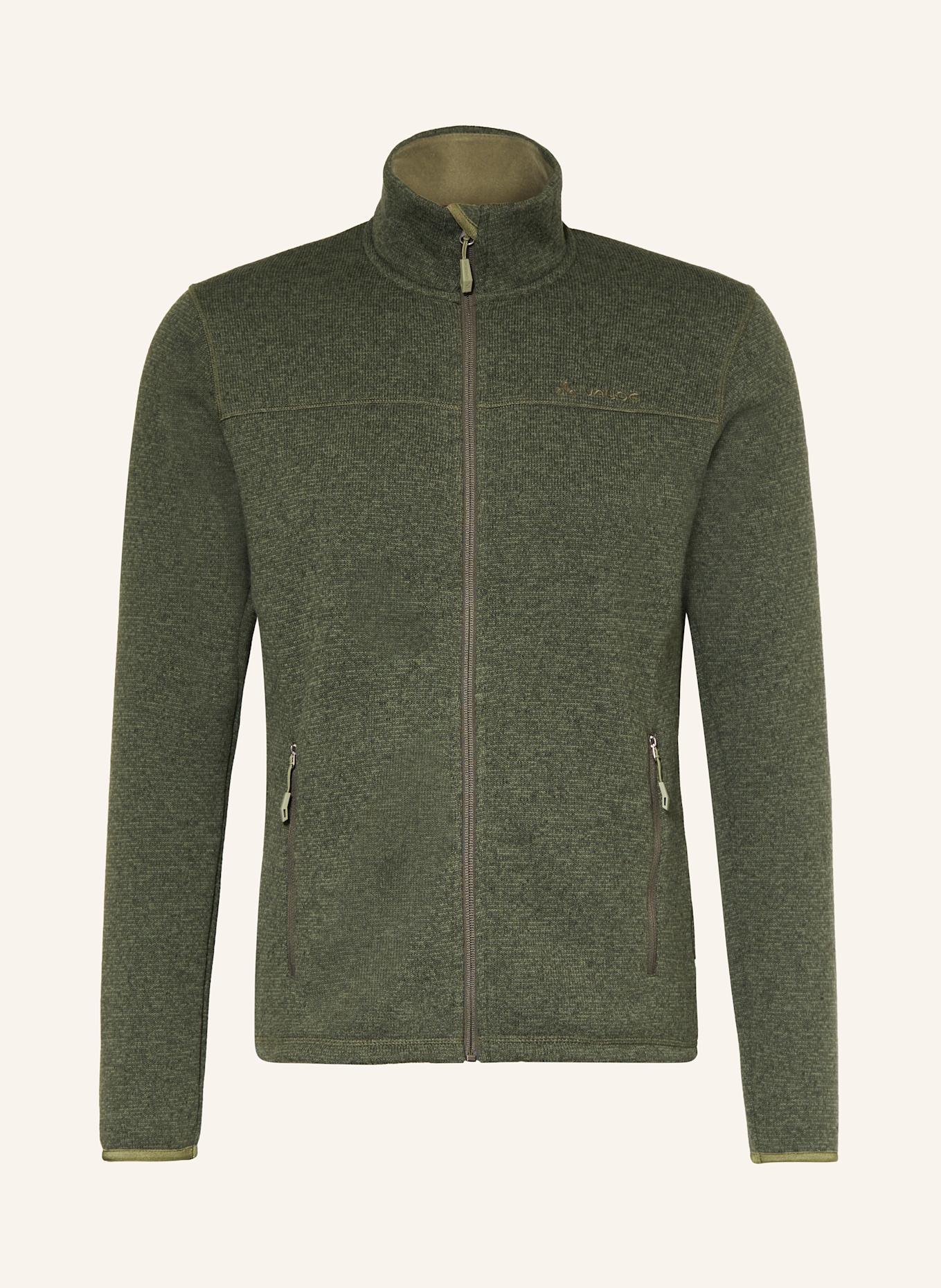 VAUDE Strick-Fleecjacke RIENZA III: KHAKI