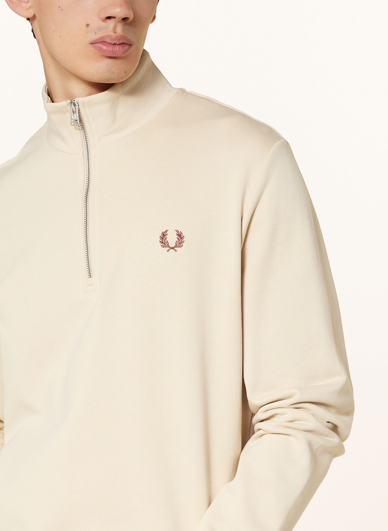 Fred perry half zip sweater cheap