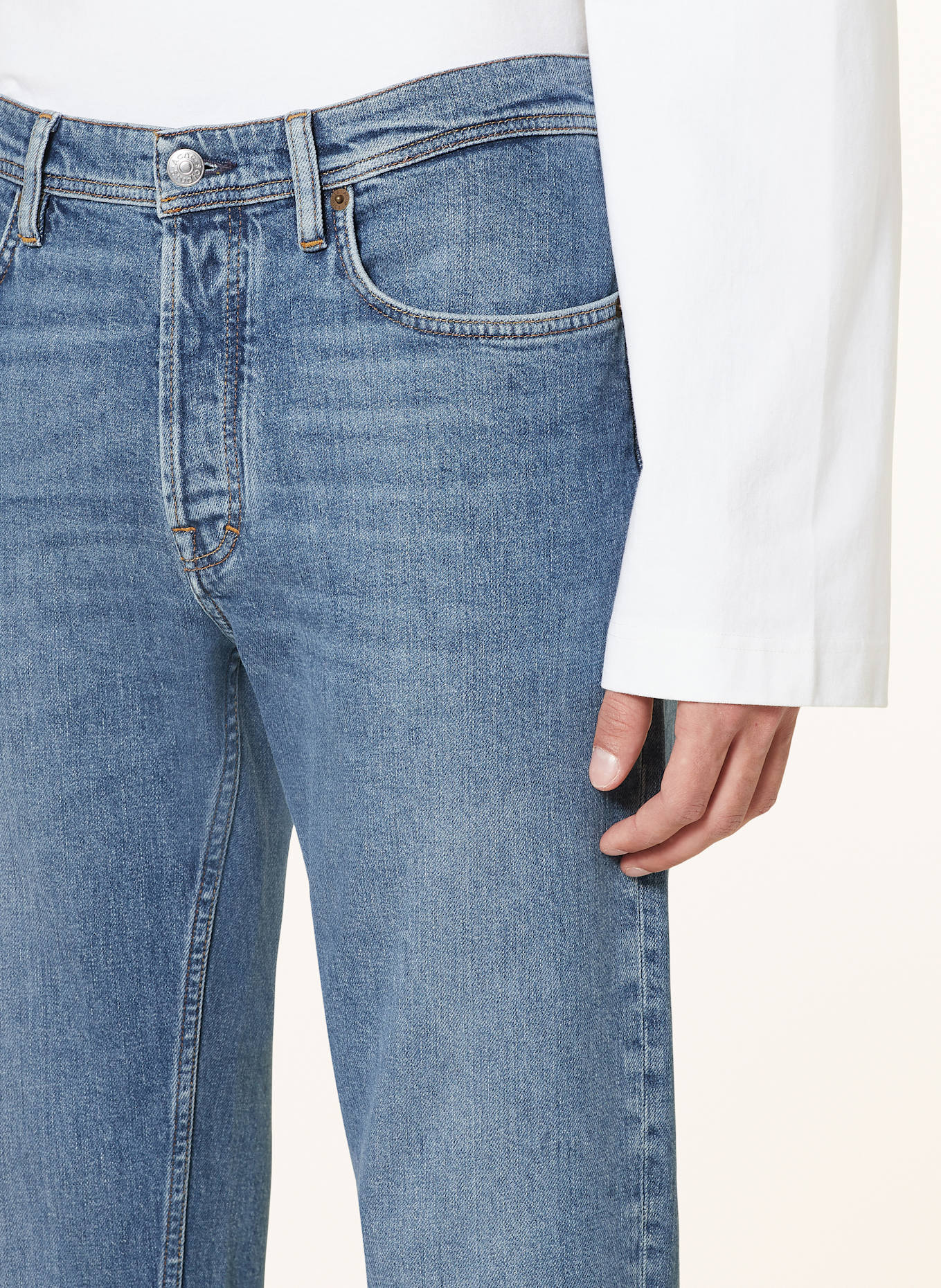 Acne Studios Skinny džíny: MID BLUE