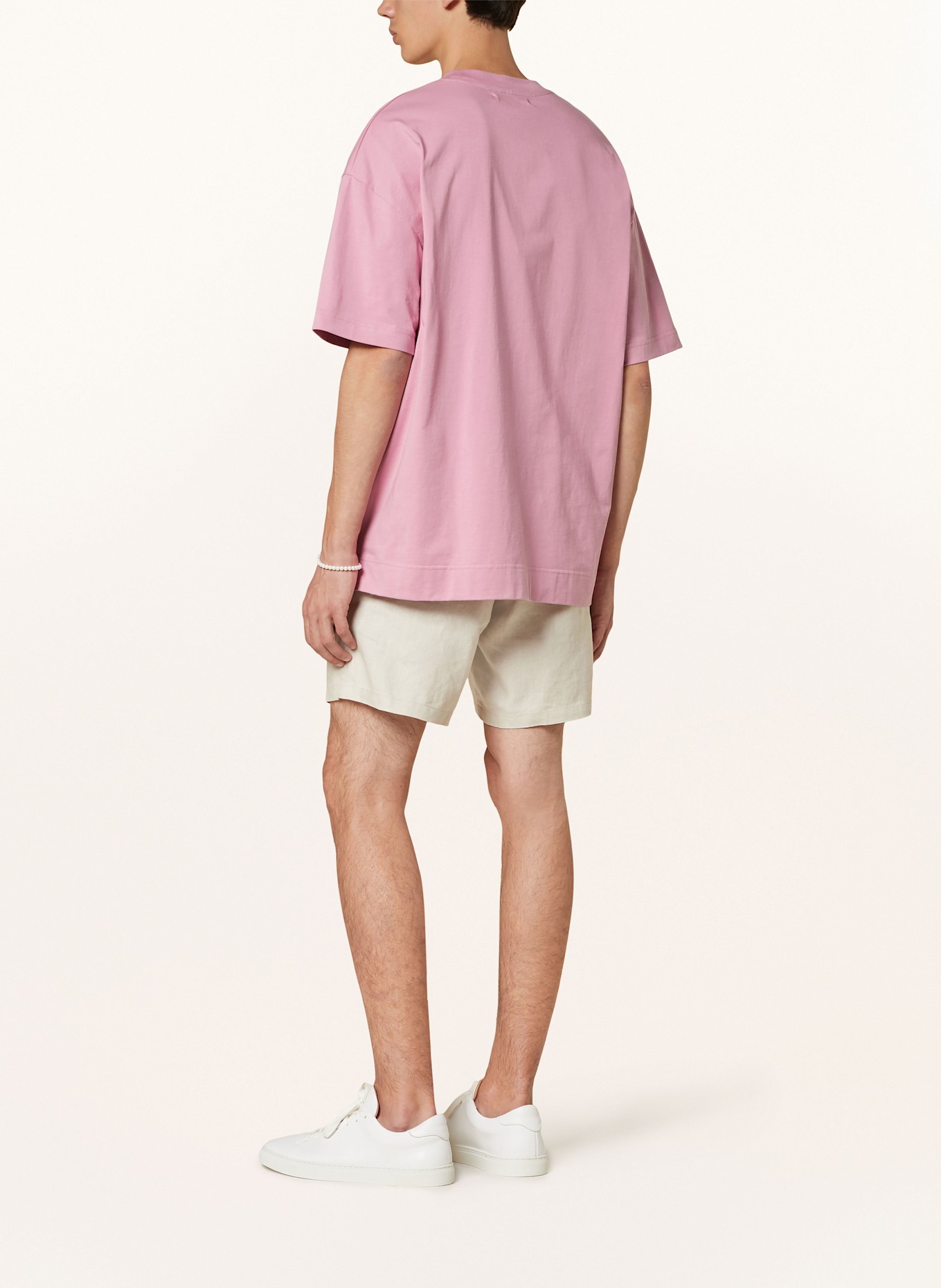 SAMSØE SAMSØE Tričko JOEL: RŮŽOVÁ