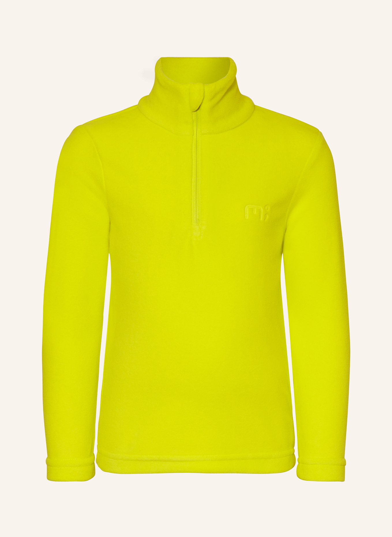 me°ru' Fleece-Troyer MOTUEKA: GELB