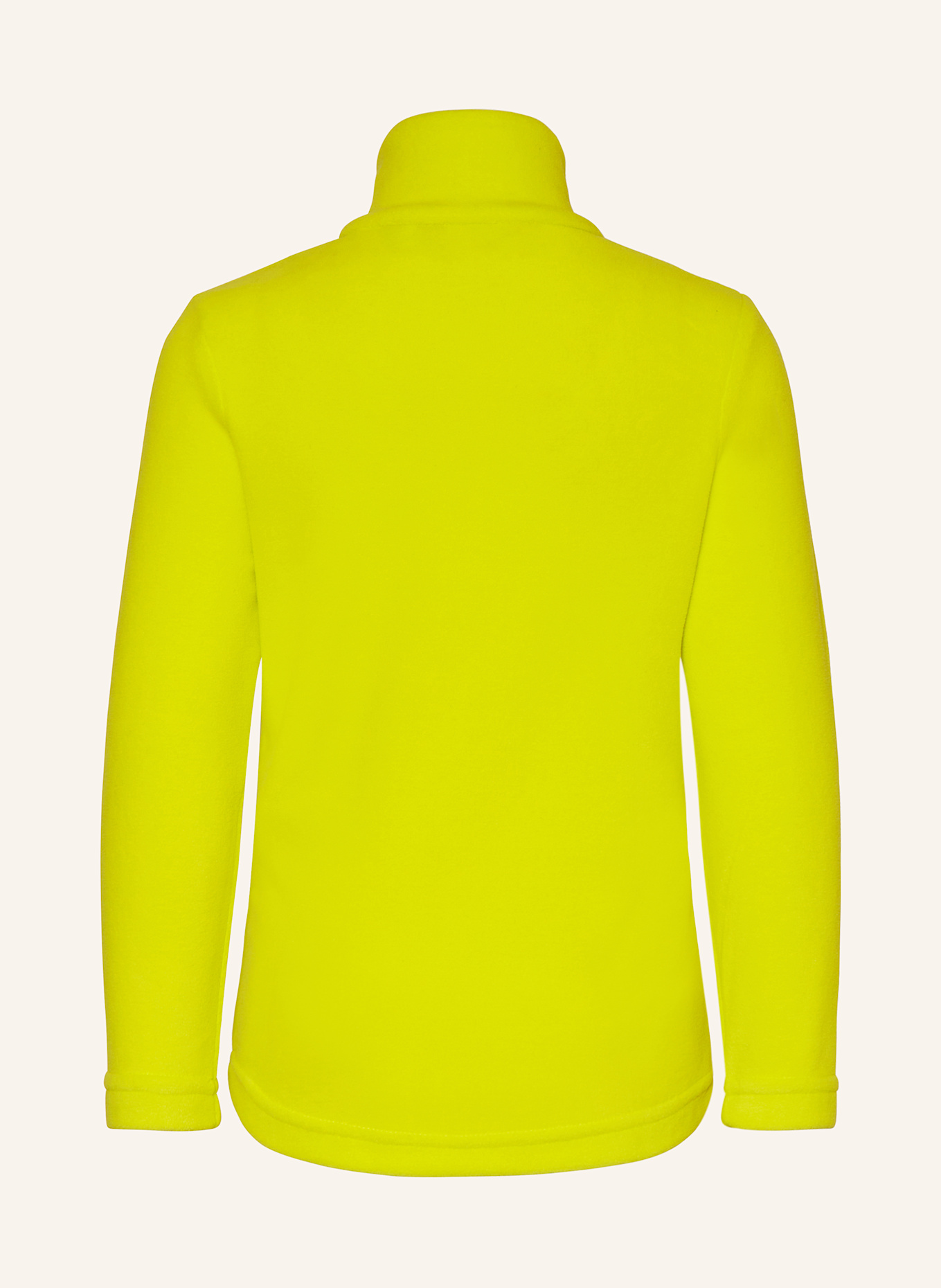 me°ru' Fleece-Troyer MOTUEKA: GELB