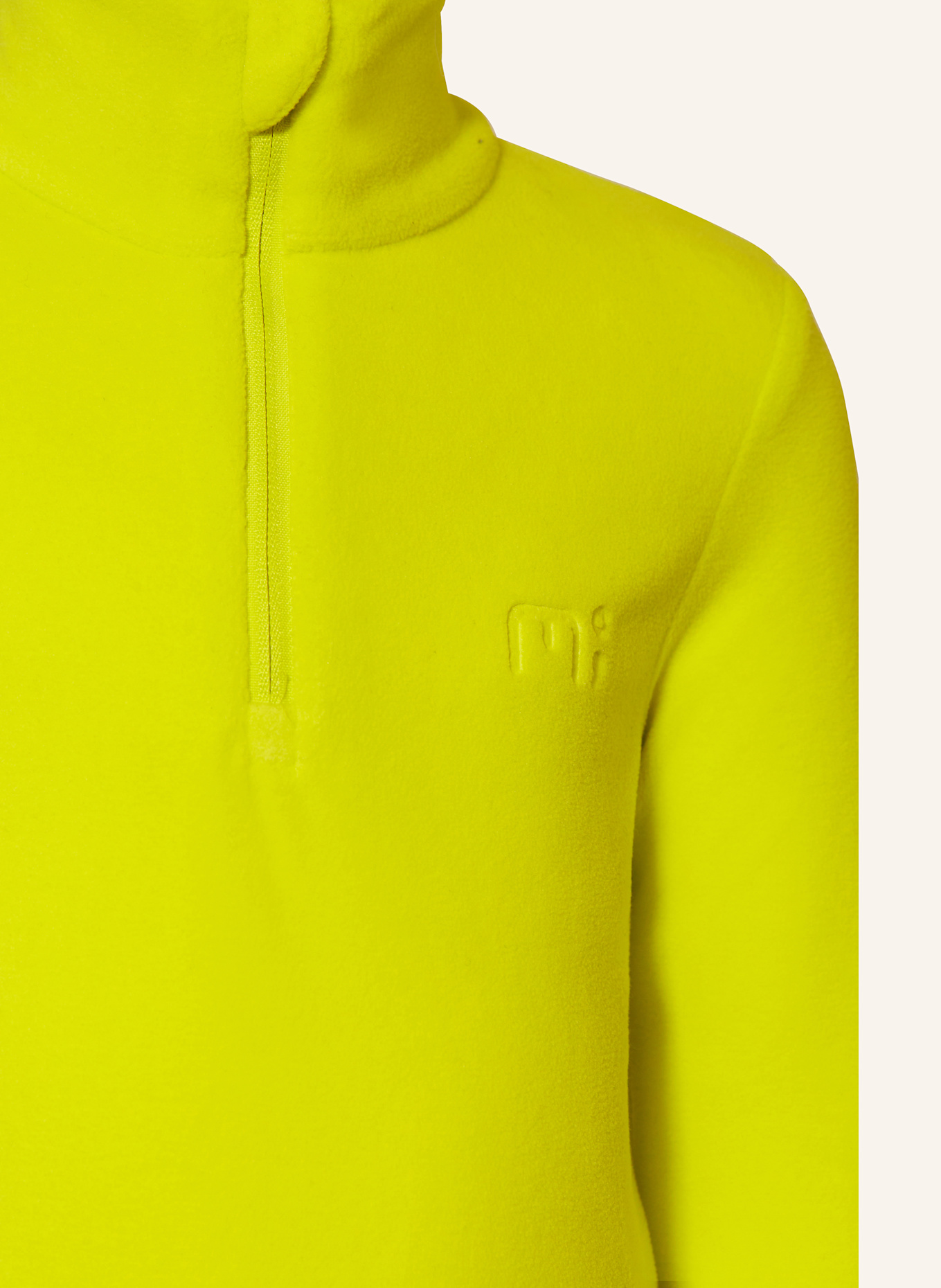 me°ru' Fleece-Troyer MOTUEKA: GELB