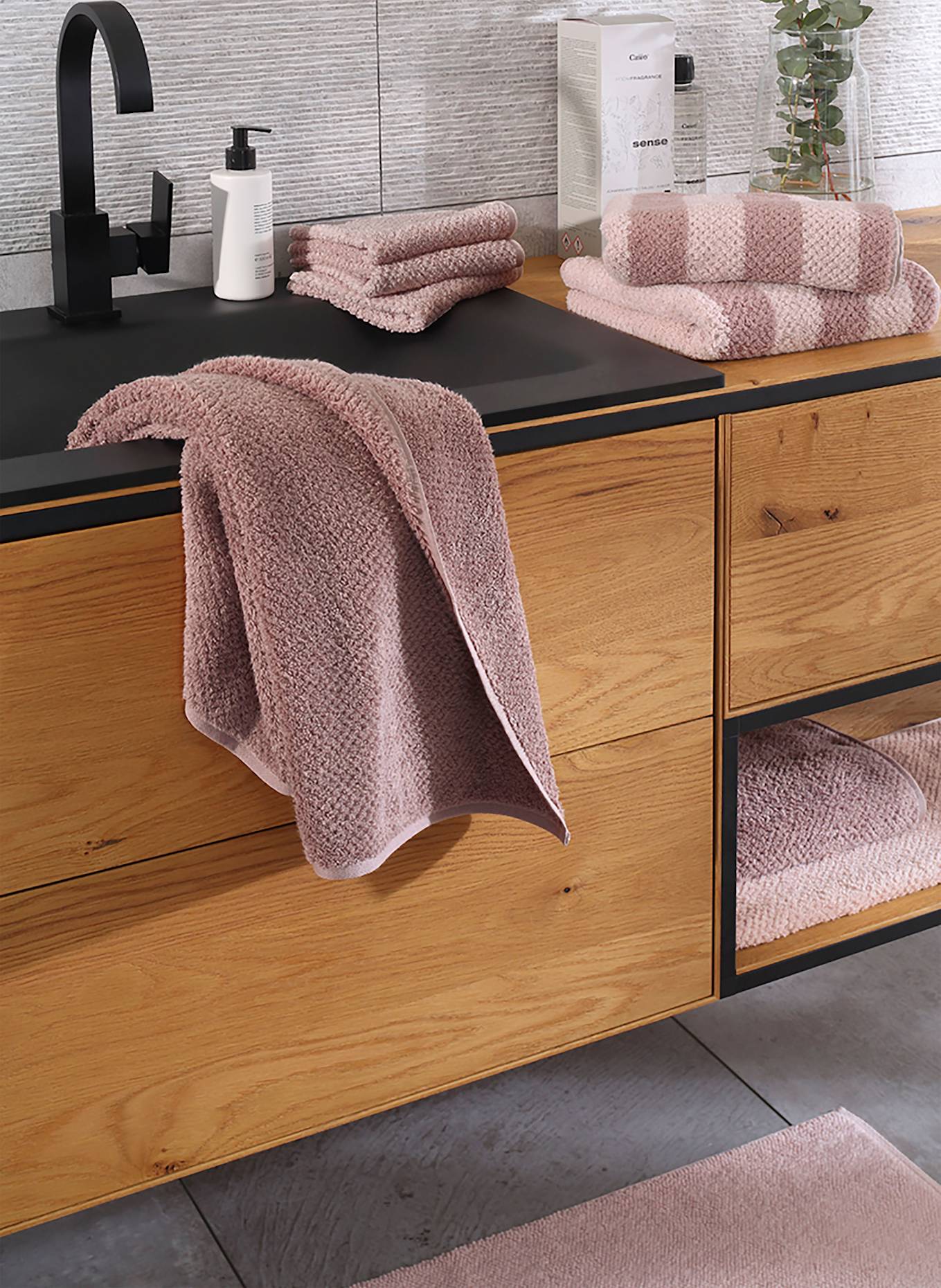 Cawö Handtuch PURE: ALTROSA