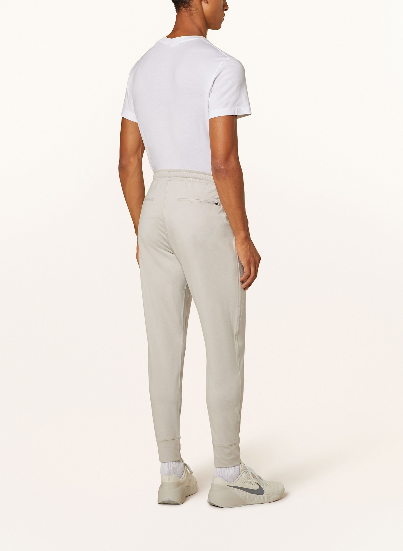 vuori Training pants SUNDAY, Color: LIGHT GRAY (Image 3)