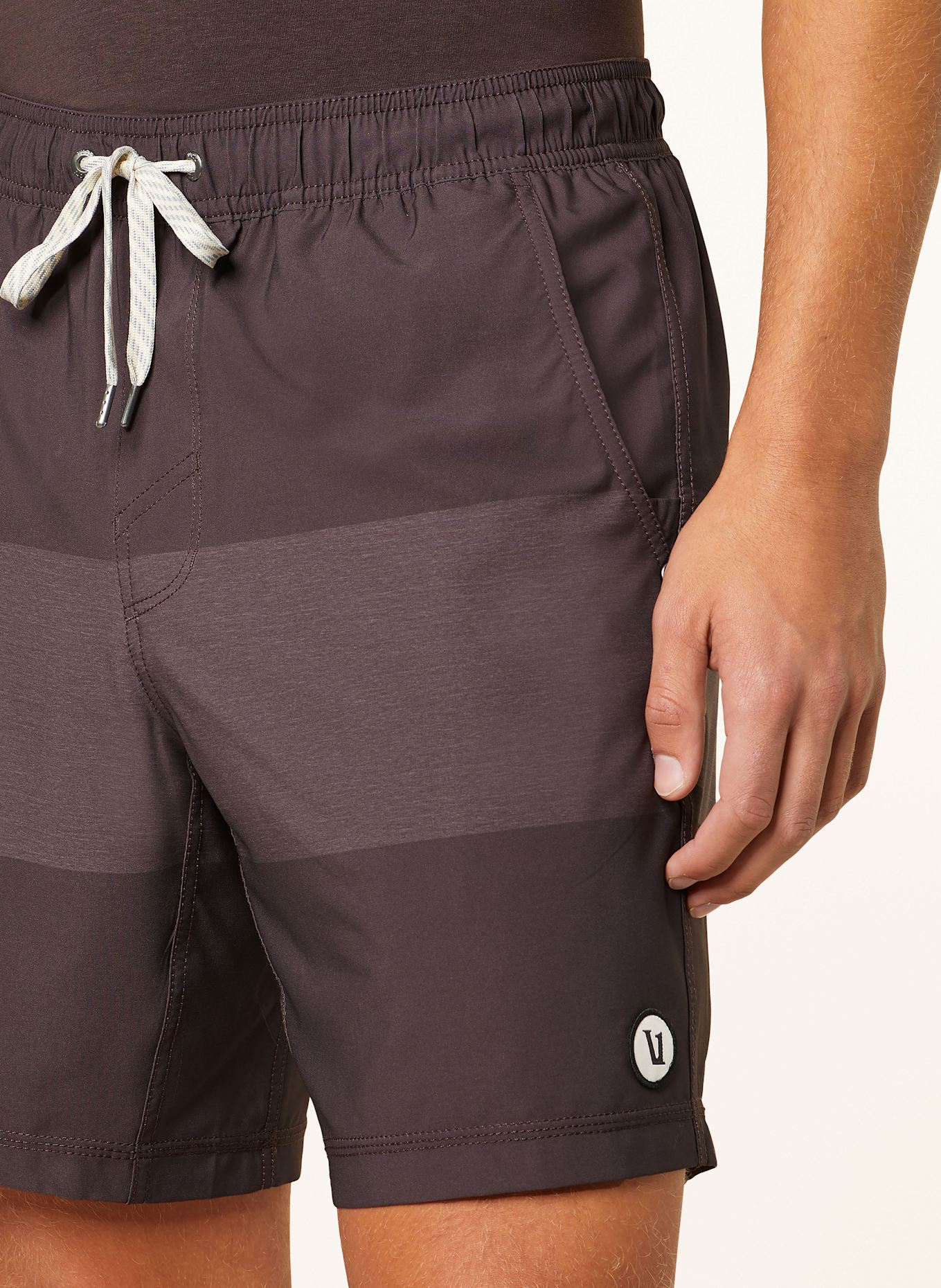 vuori Tréninkové šortky 2v1 KORE: HNĚDÁ