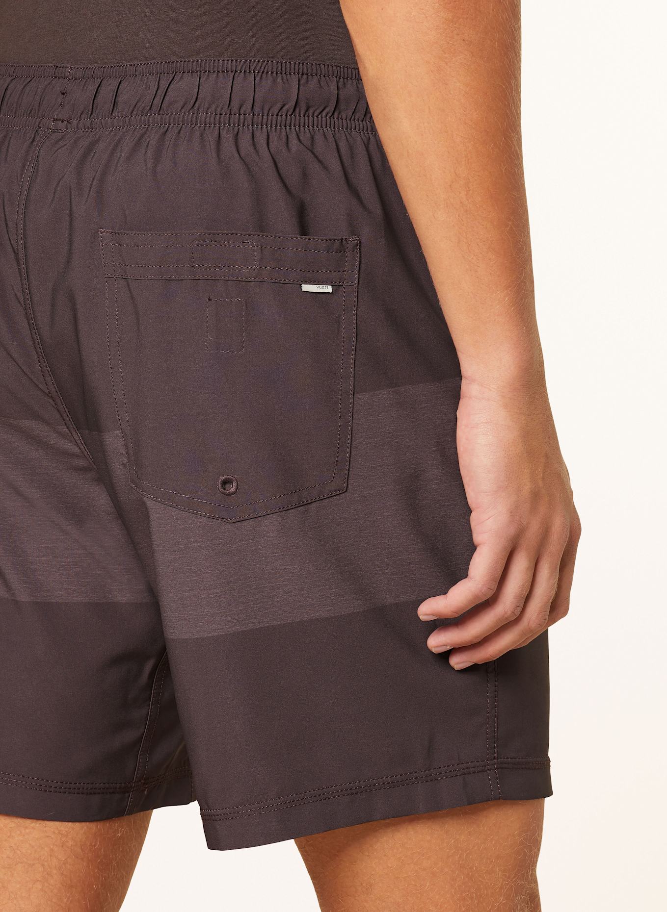 vuori Tréninkové šortky 2v1 KORE: HNĚDÁ