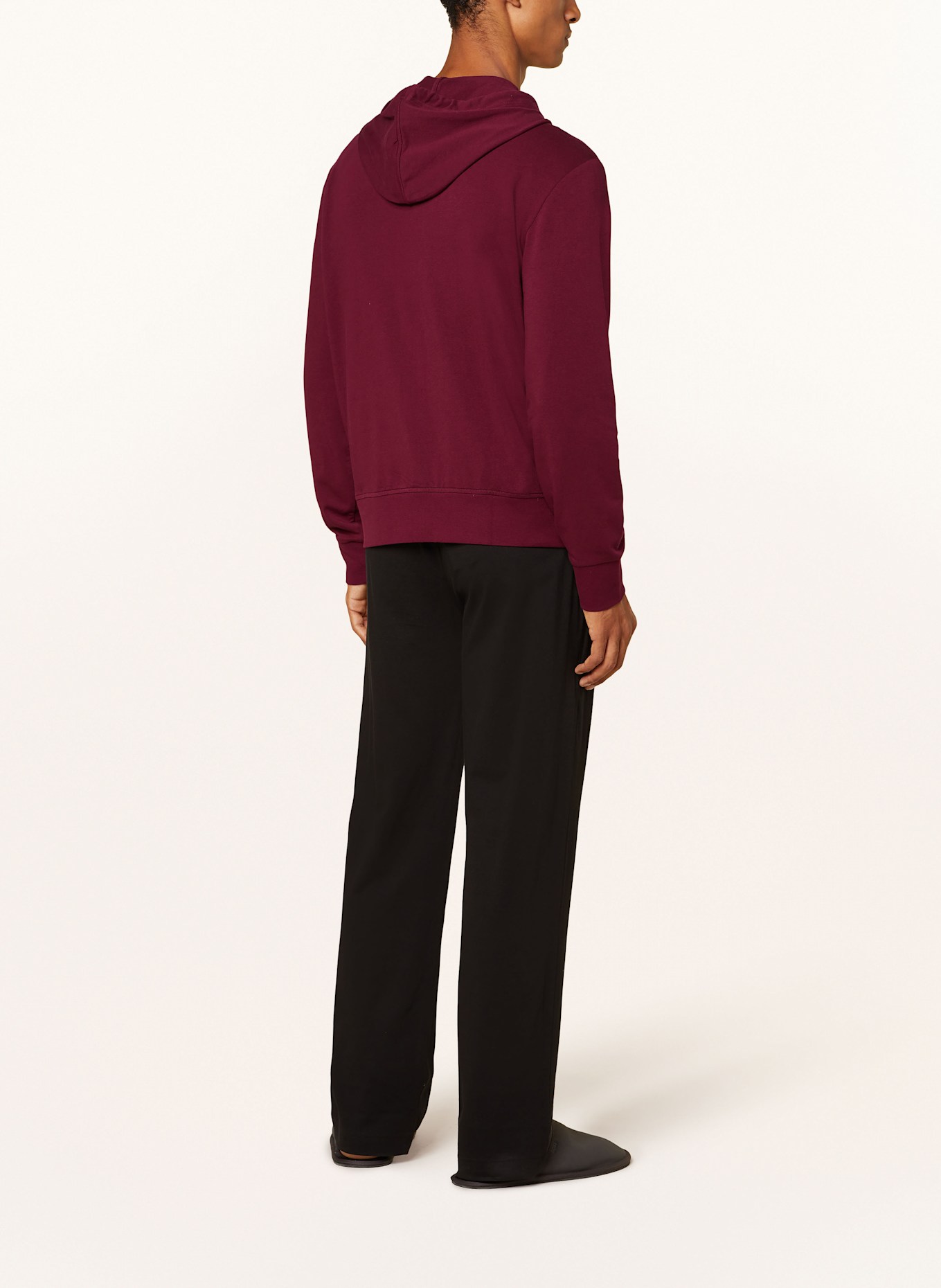 POLO RALPH LAUREN Veste sweat lounge: ROUGE FONCÉ