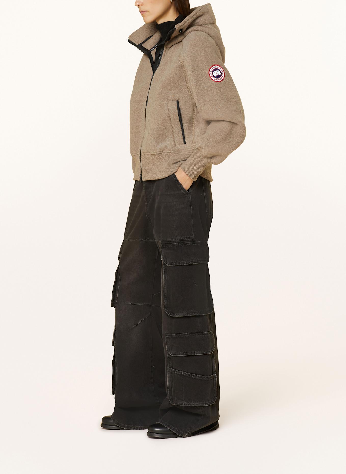 CANADA GOOSE Fleecejacke CHILLIWACK, Farbe: HELLBRAUN (Bild 4)