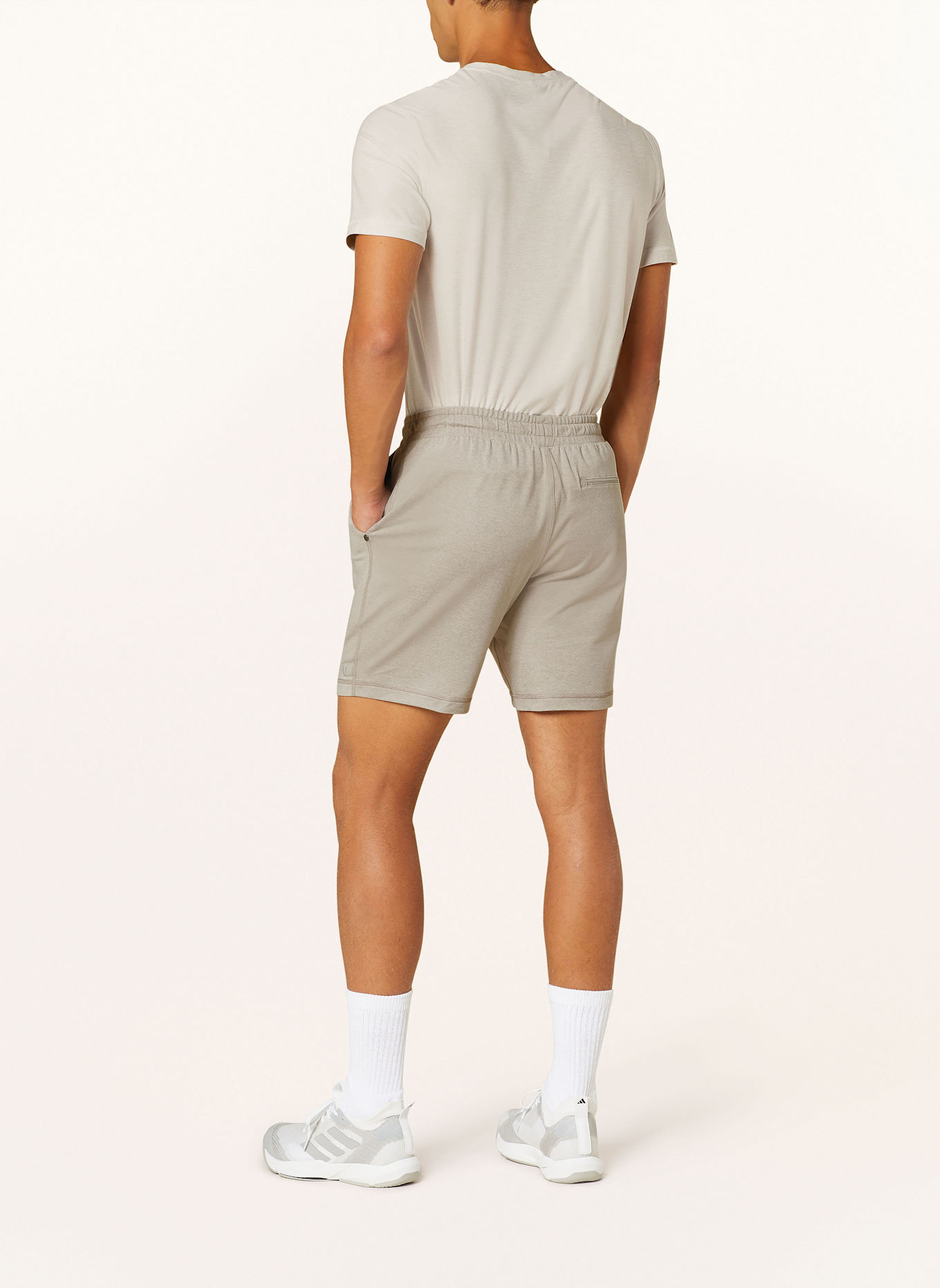 vuori Training shorts PONTO: LIGHT BROWN