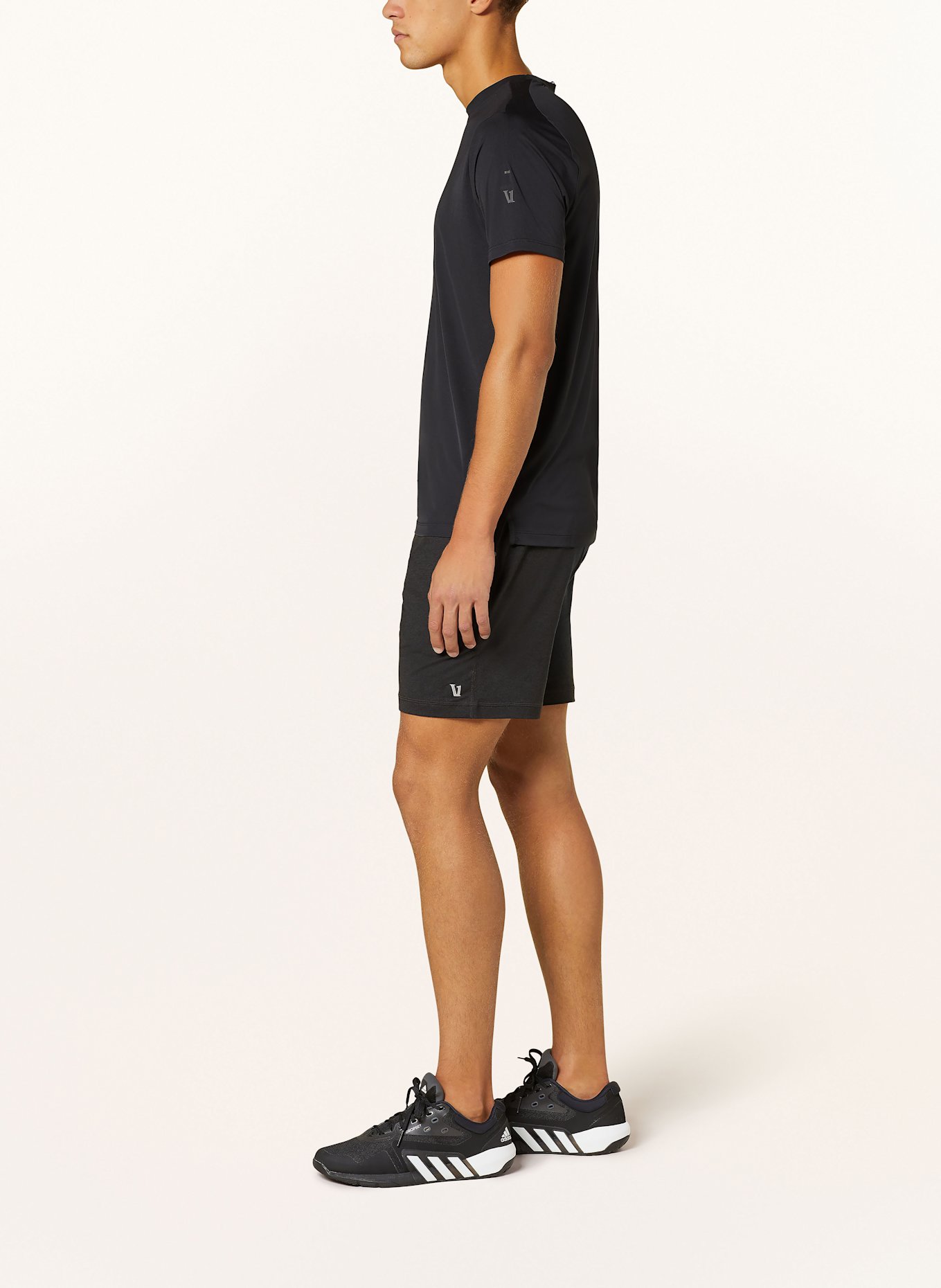 vuori Training shorts PONTO: BLACK