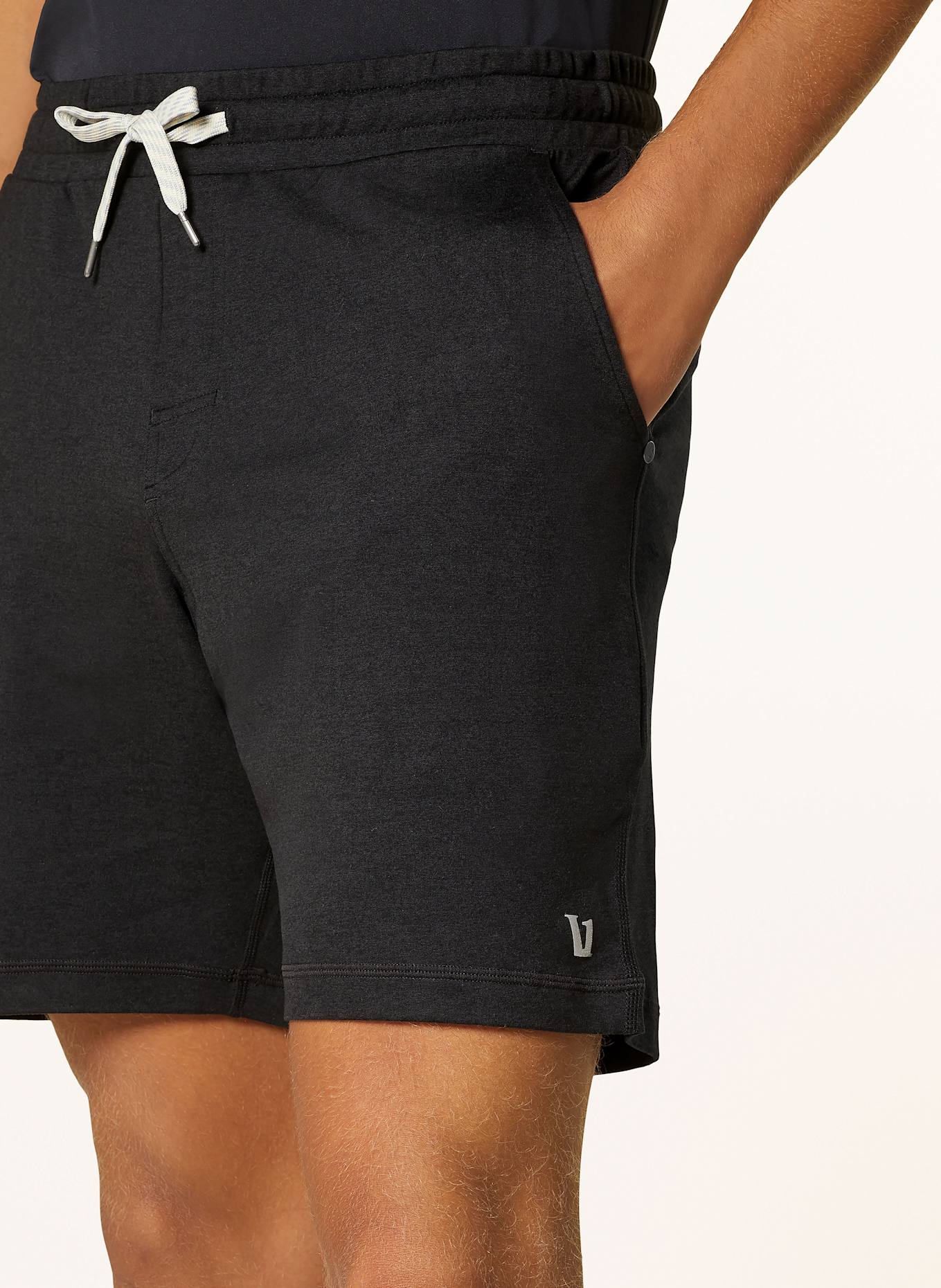 vuori Training shorts PONTO: BLACK