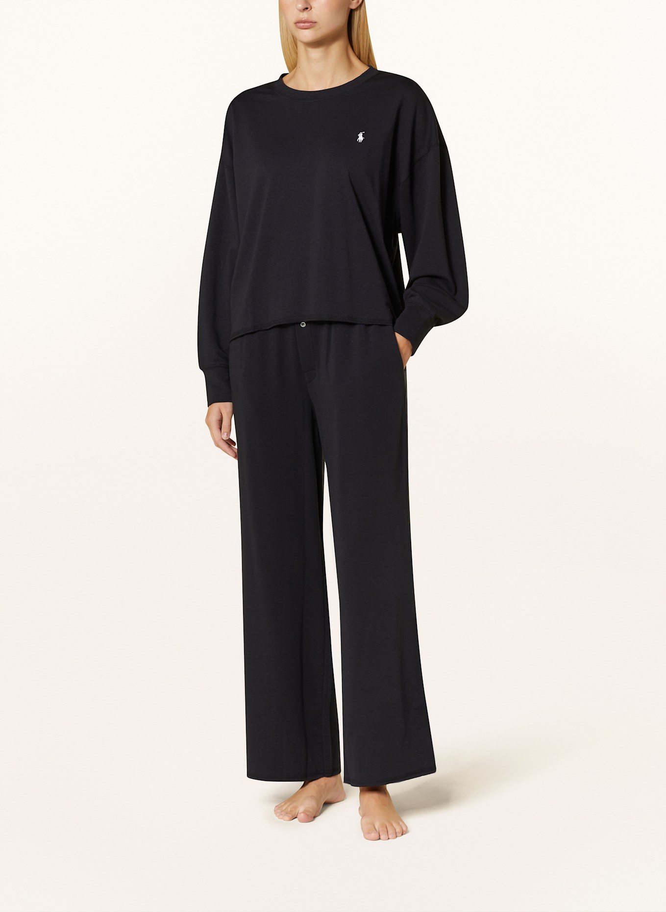 POLO RALPH LAUREN Lounge Set in schwarz