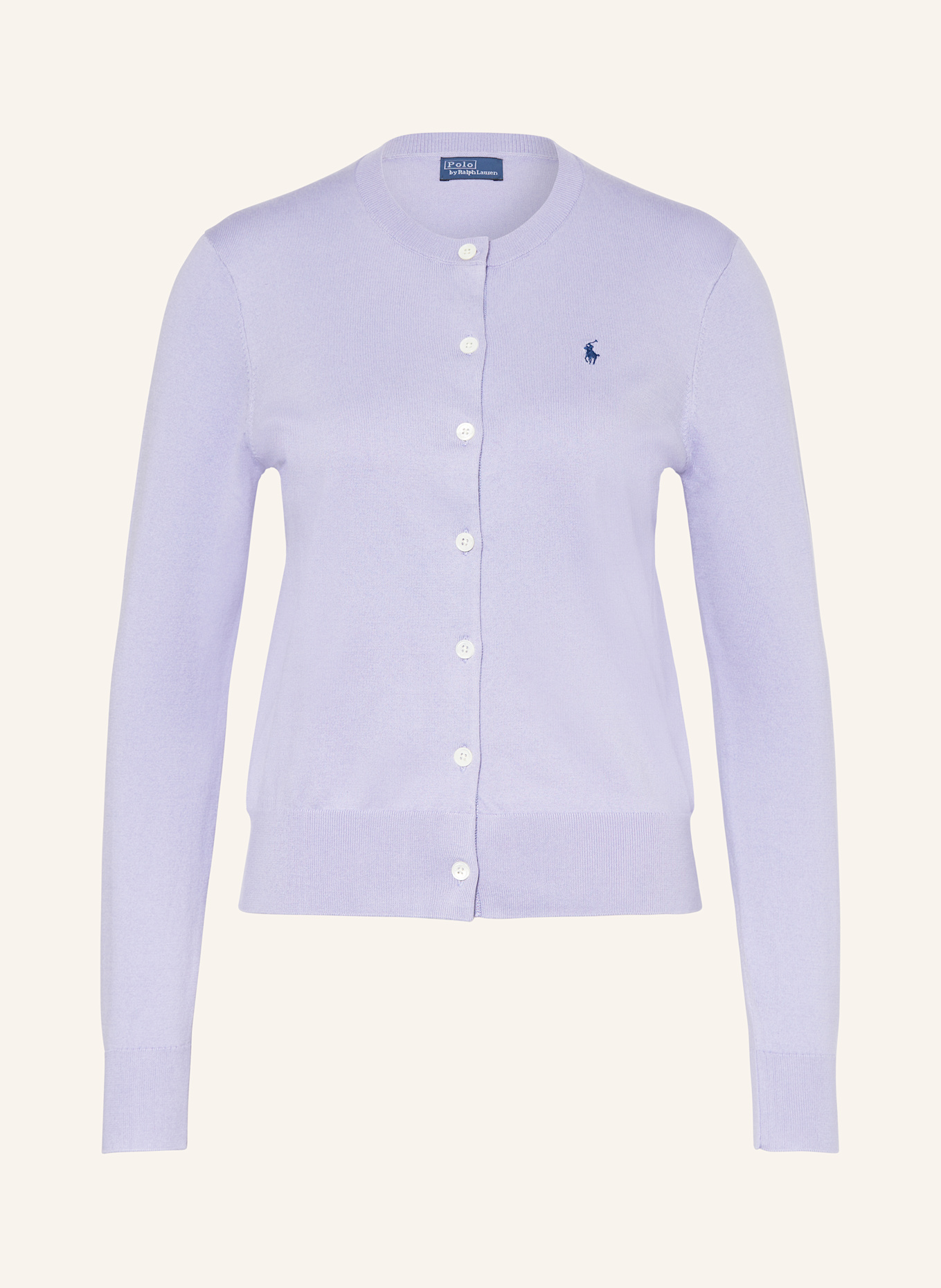 POLO RALPH LAUREN Cardigan, Color: LIGHT PURPLE (Image 1)