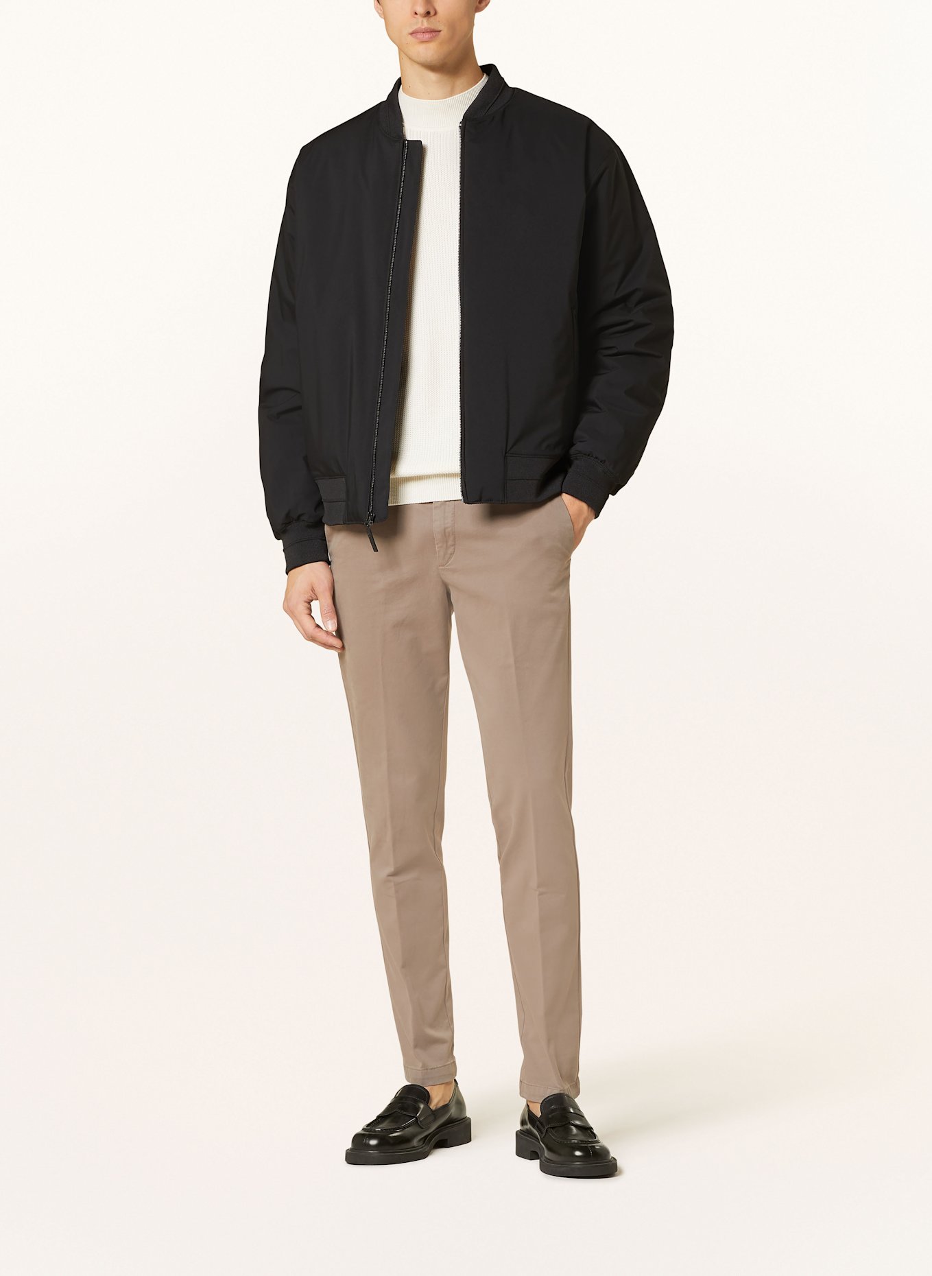BOSS Chinos KAITO slim fit: KHAKI