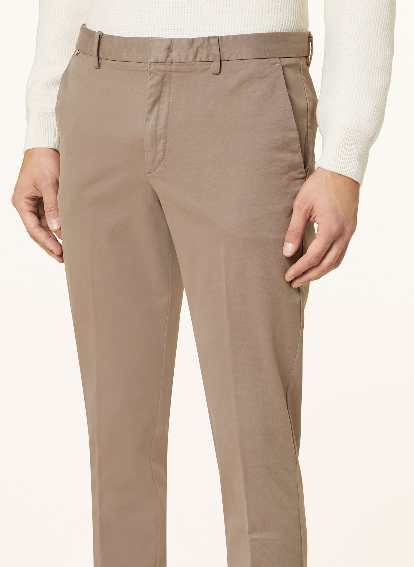 BOSS Chinos KAITO slim fit: KHAKI