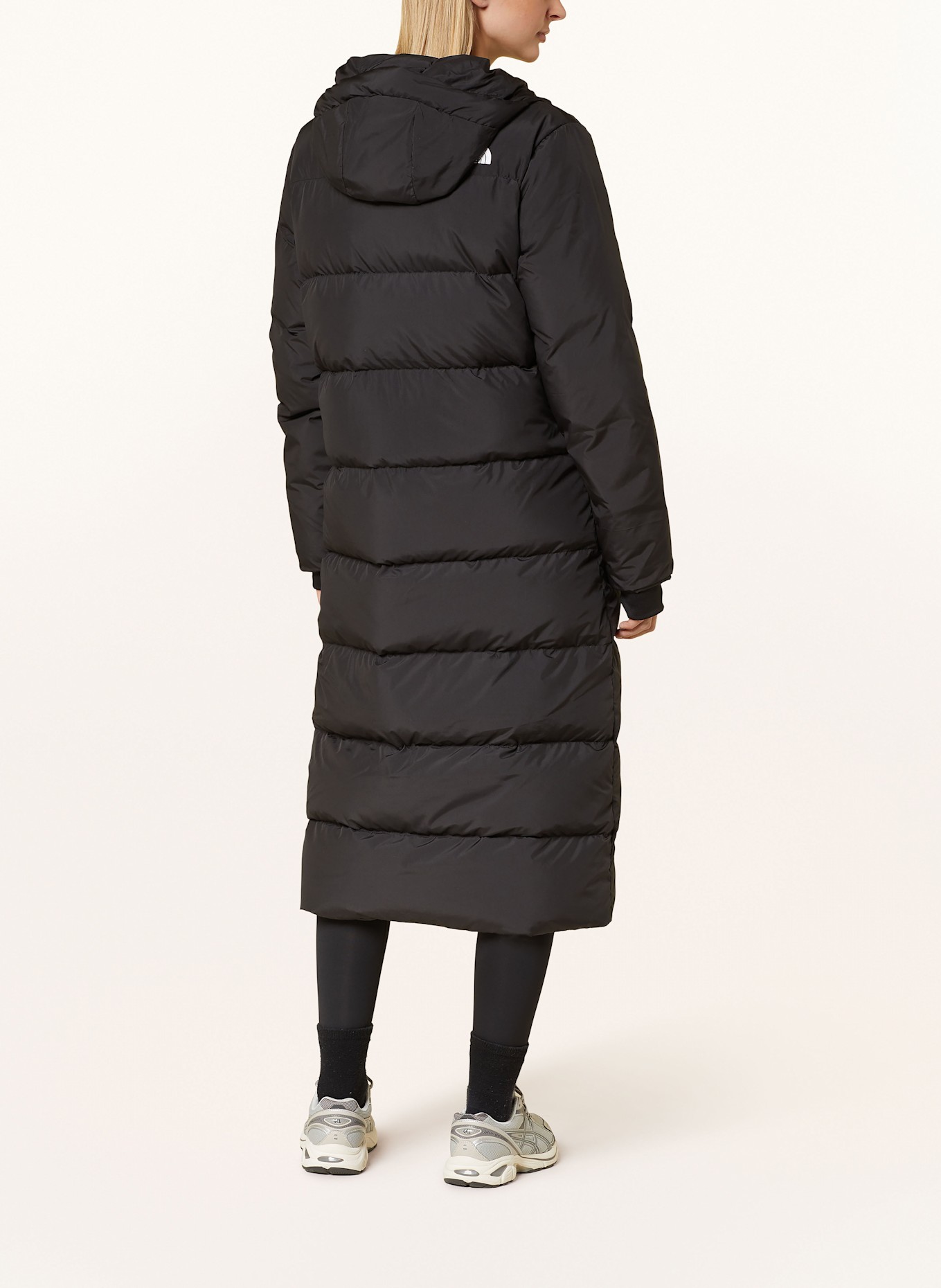 Black long north face coat outlet