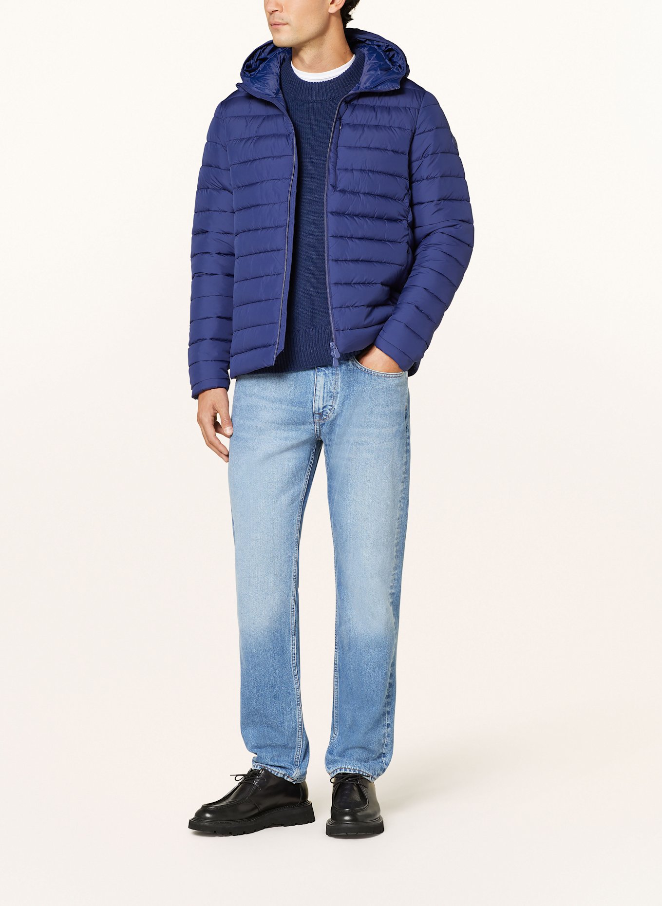 SAVE THE DUCK Steppjacke JUNCUS: DUNKELBLAU